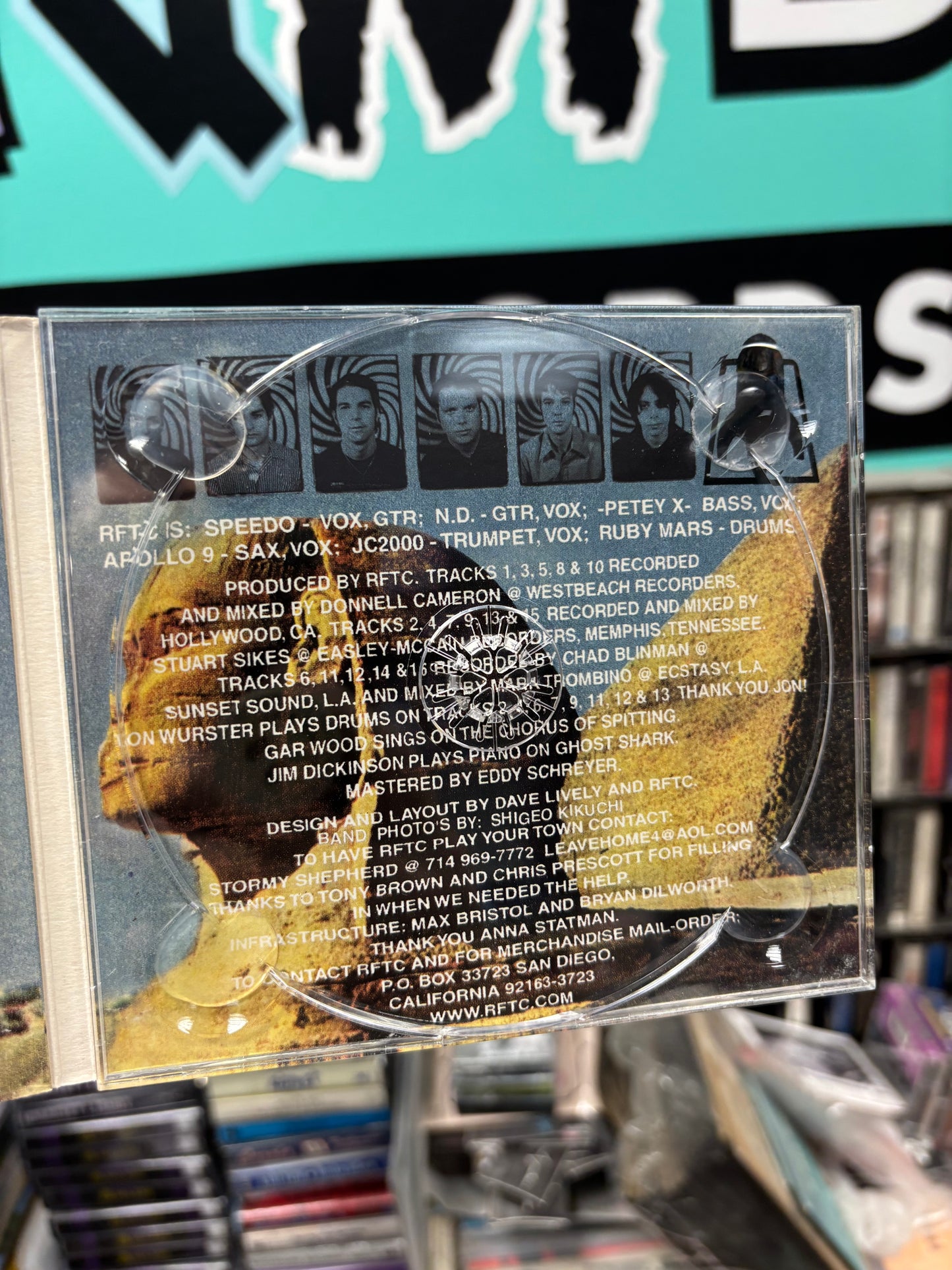 Rocket From The Crypt: Group Sounds, CD, Digipak, B-Unique Records, UK 2001