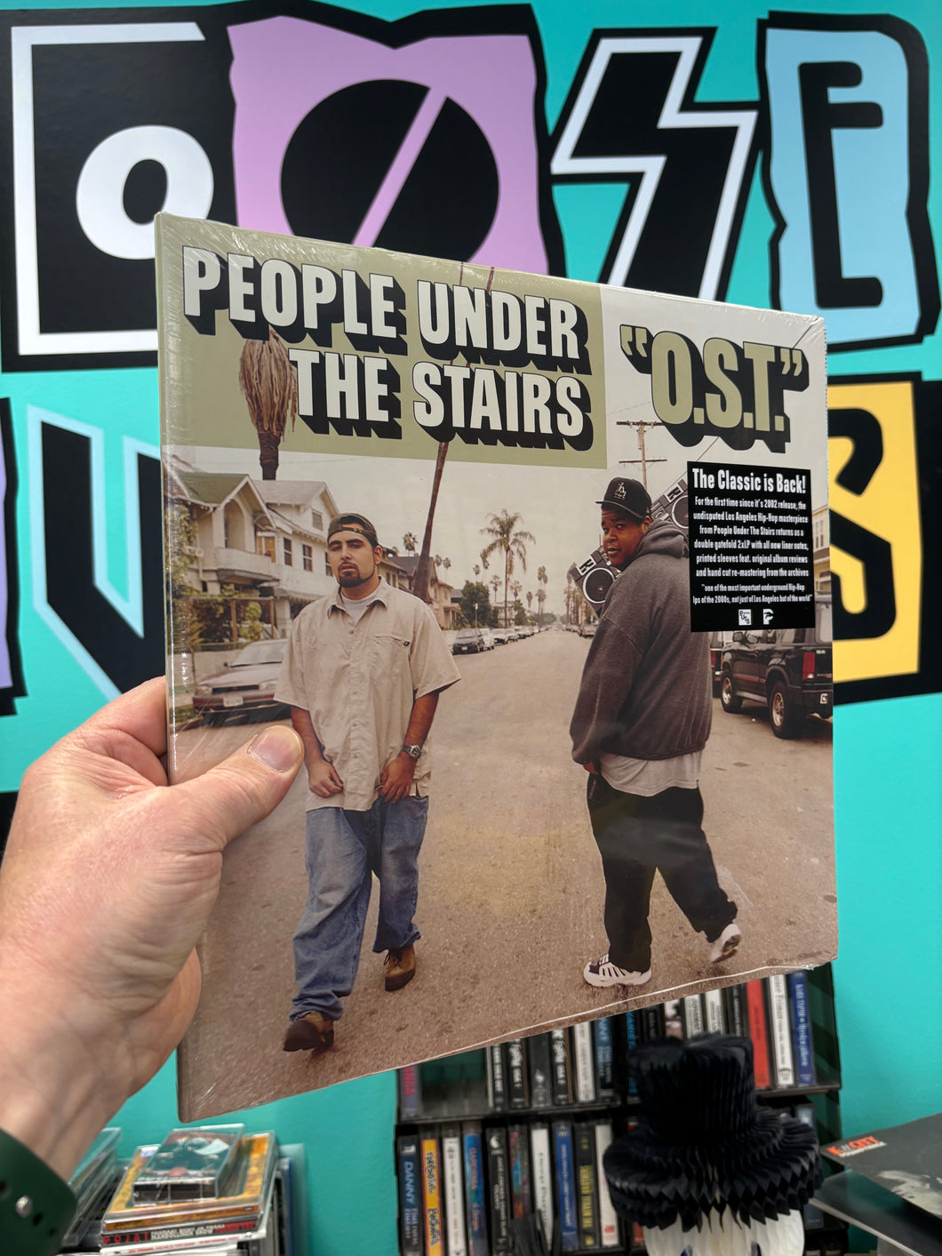 People Under The Stairs: ”O.S.T.”, 2LP, reissue, remastered, gatefold, Piecelock 70, US 2020