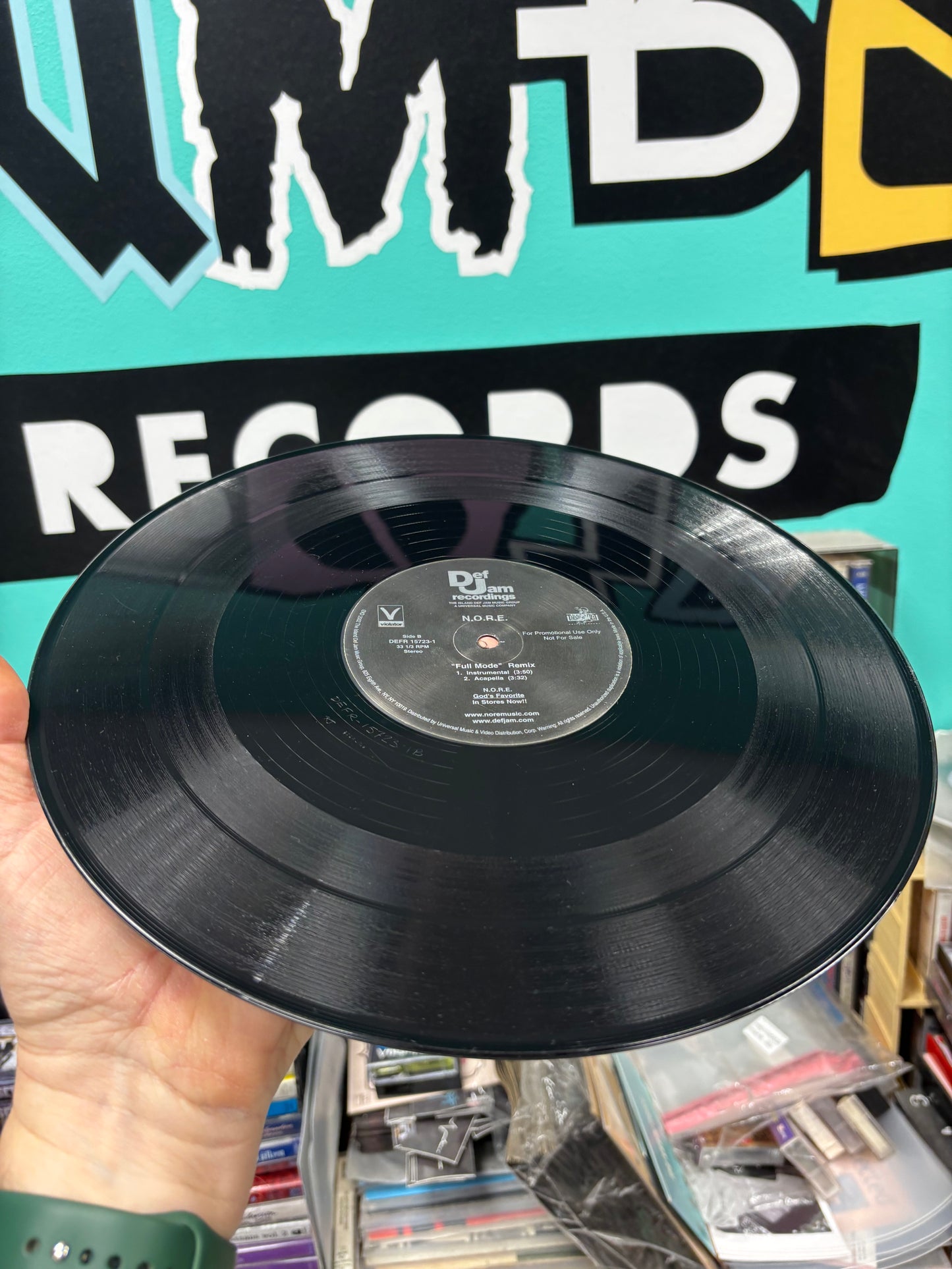 N.O.R.E. and Capone: Full Mode (Remix), 12inch, Promo, Def Jam Recordings, Violator, Thugged Out Entertainment, US 2002