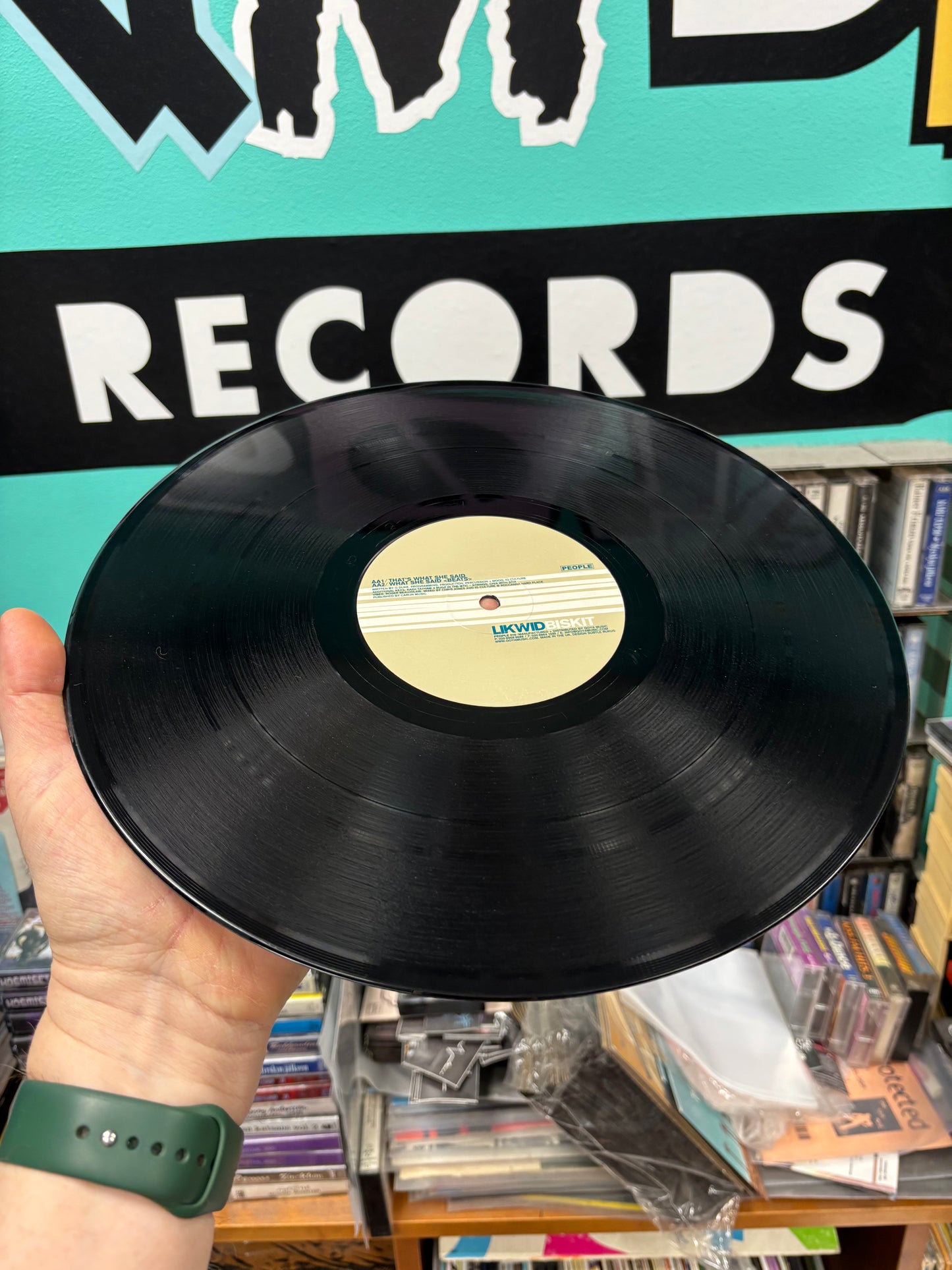 Likwid Biskit: Substance, 12inch, Only official pressing, People, UK 2000