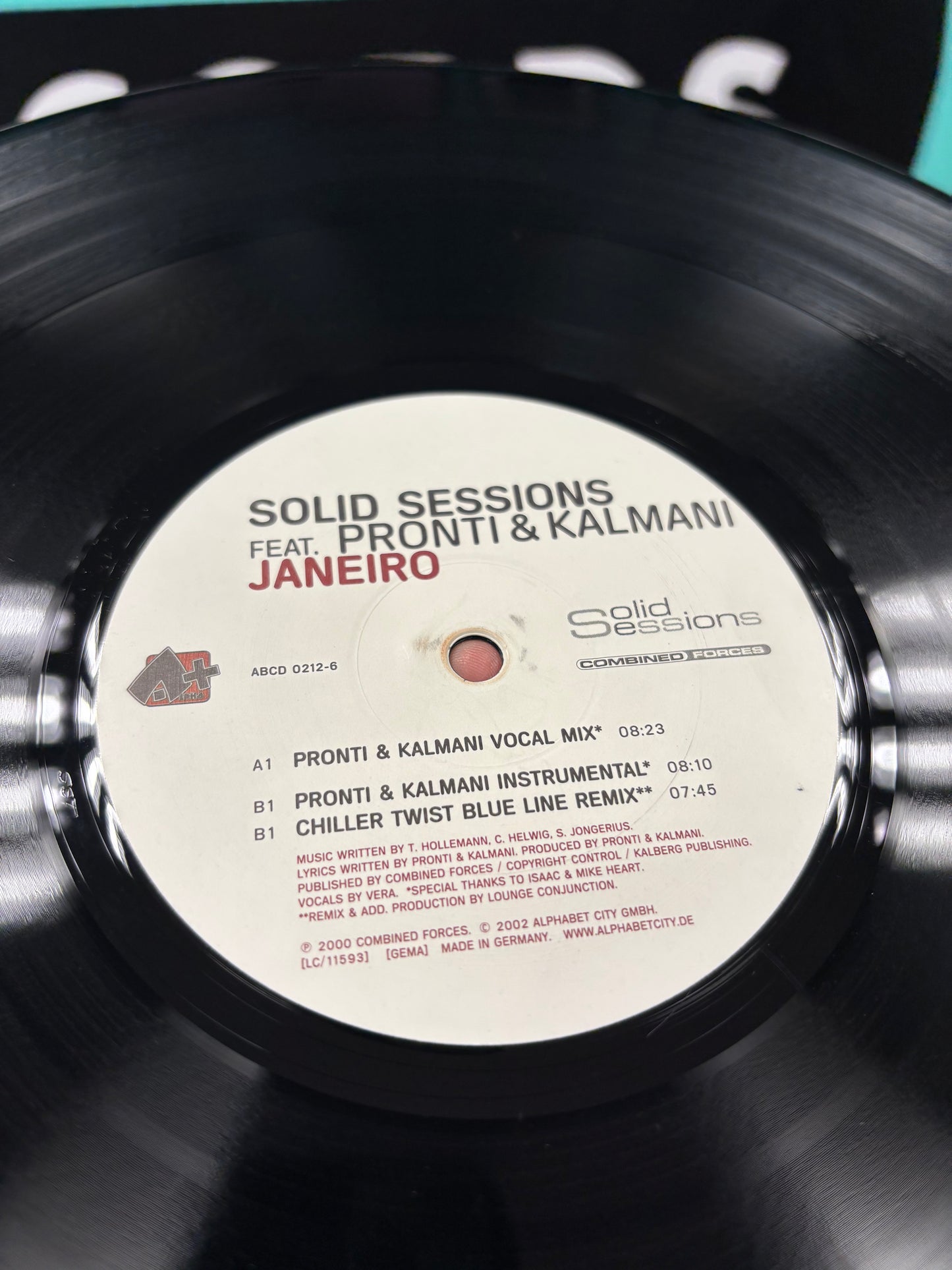 Solid Sessions: Janeiro, 12inch, Alpha+, Germany 2002