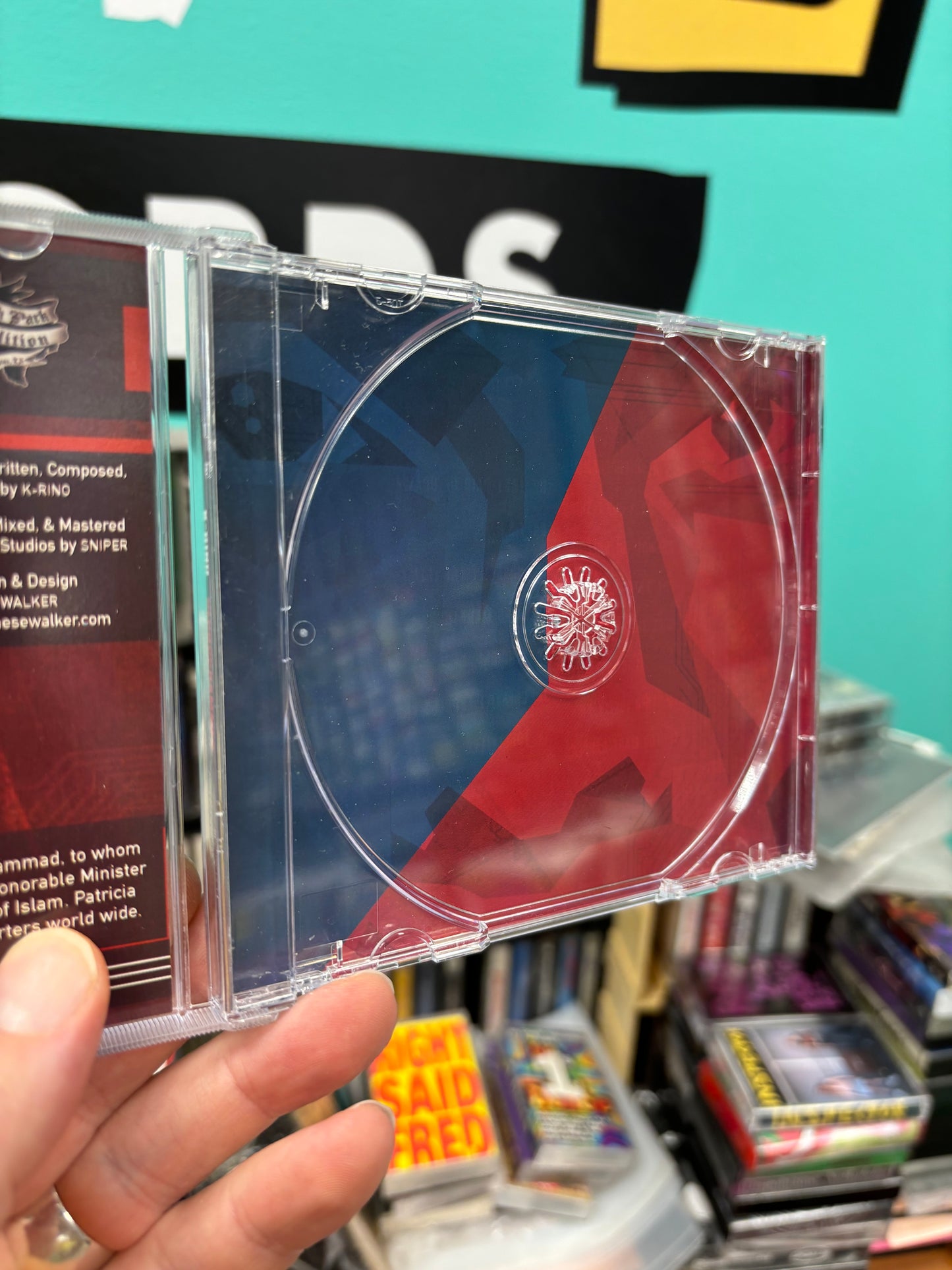 HULLU VARASTOALE -20%‼️‼️‼️K-Rino: Deprogrammed, CD, 1st pressing, Black Book International, US 2014