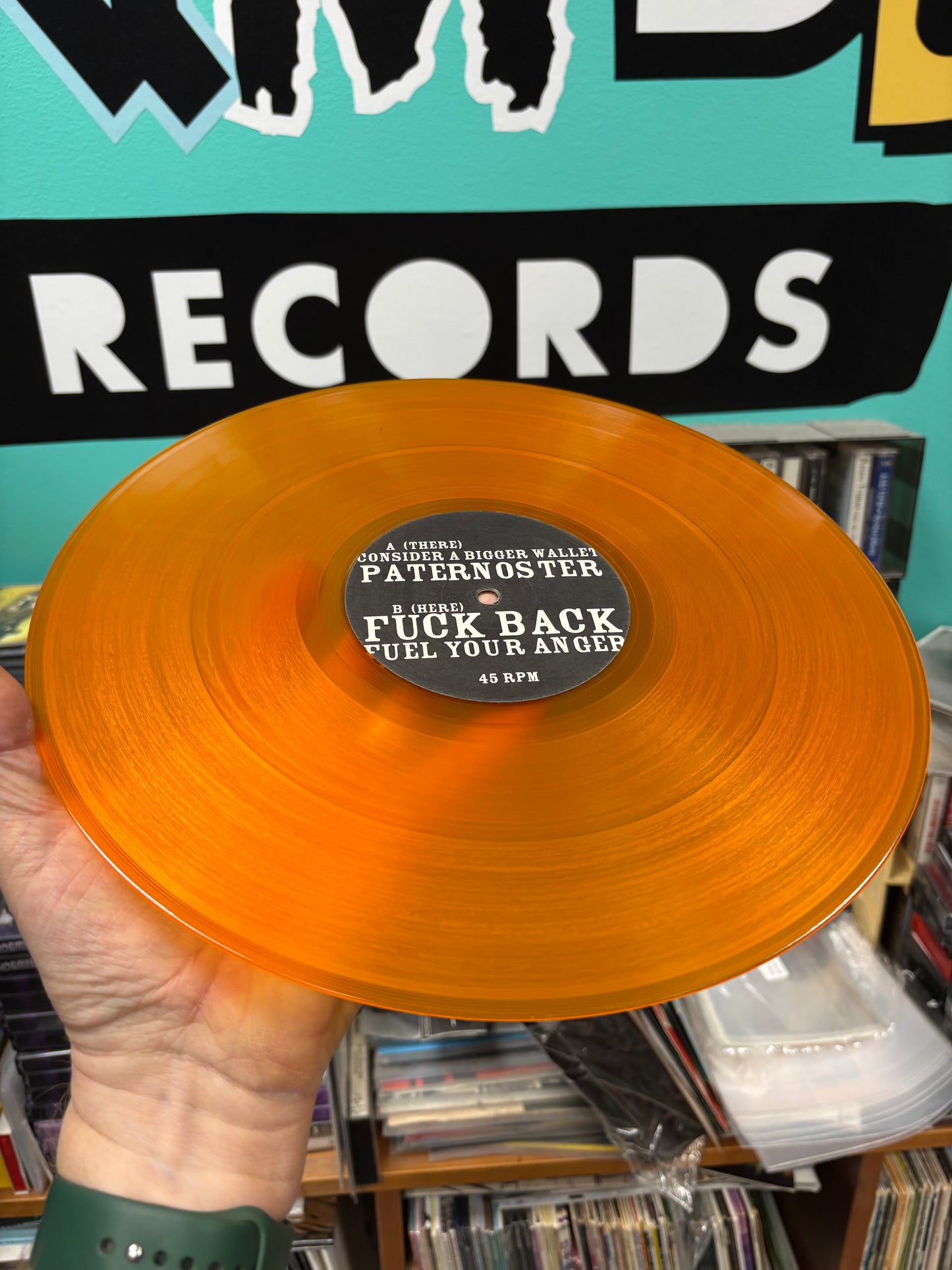 Burnt Friedman & The Nu Dub Players: Fuck Back, 12inch, Only official pressing, Nonplace, Germany 2002