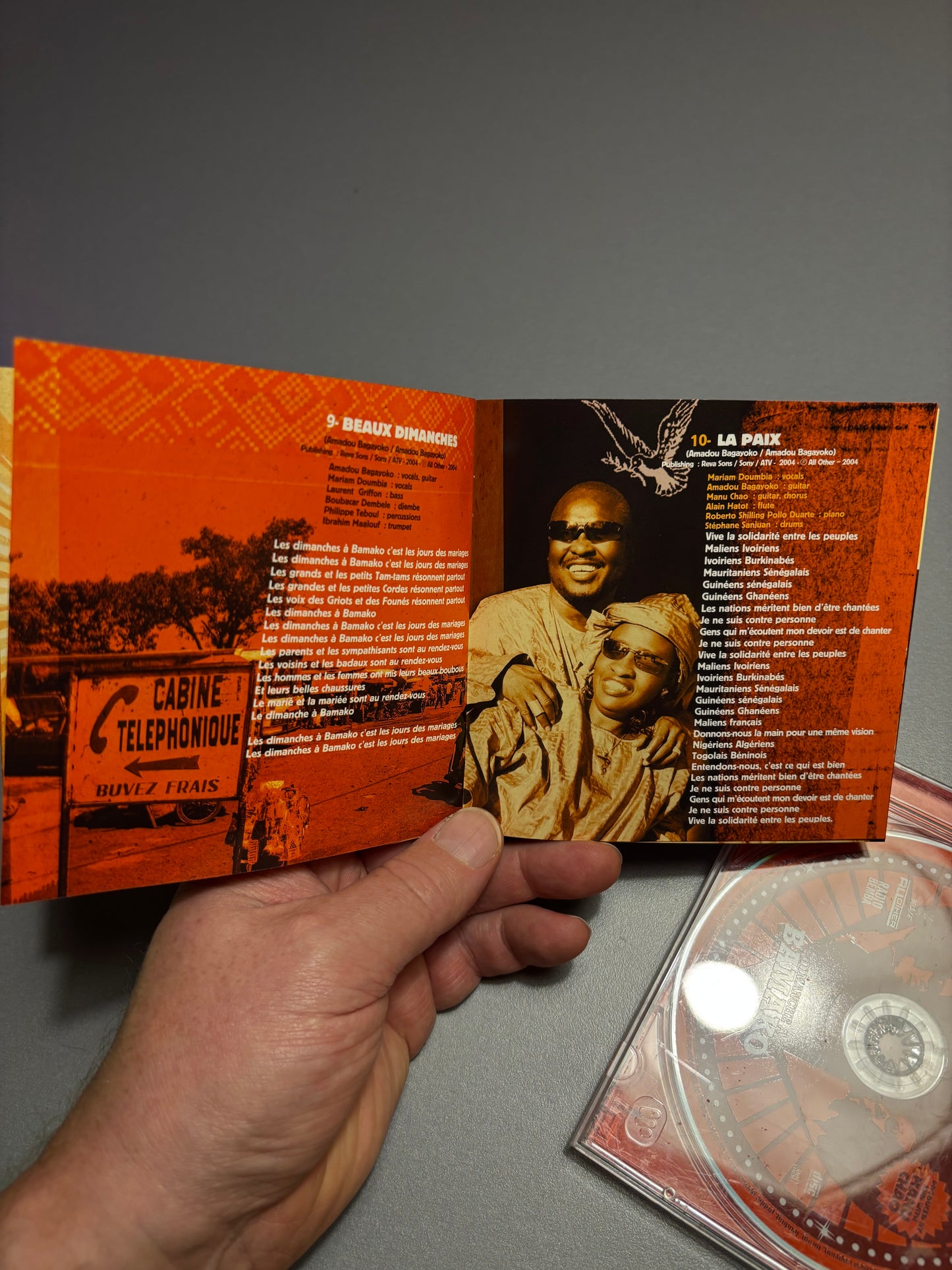 Amadou & Mariam: Dimanche A Bamako, CD, Radio Bemba, Because Music, All Other, Europe 2004