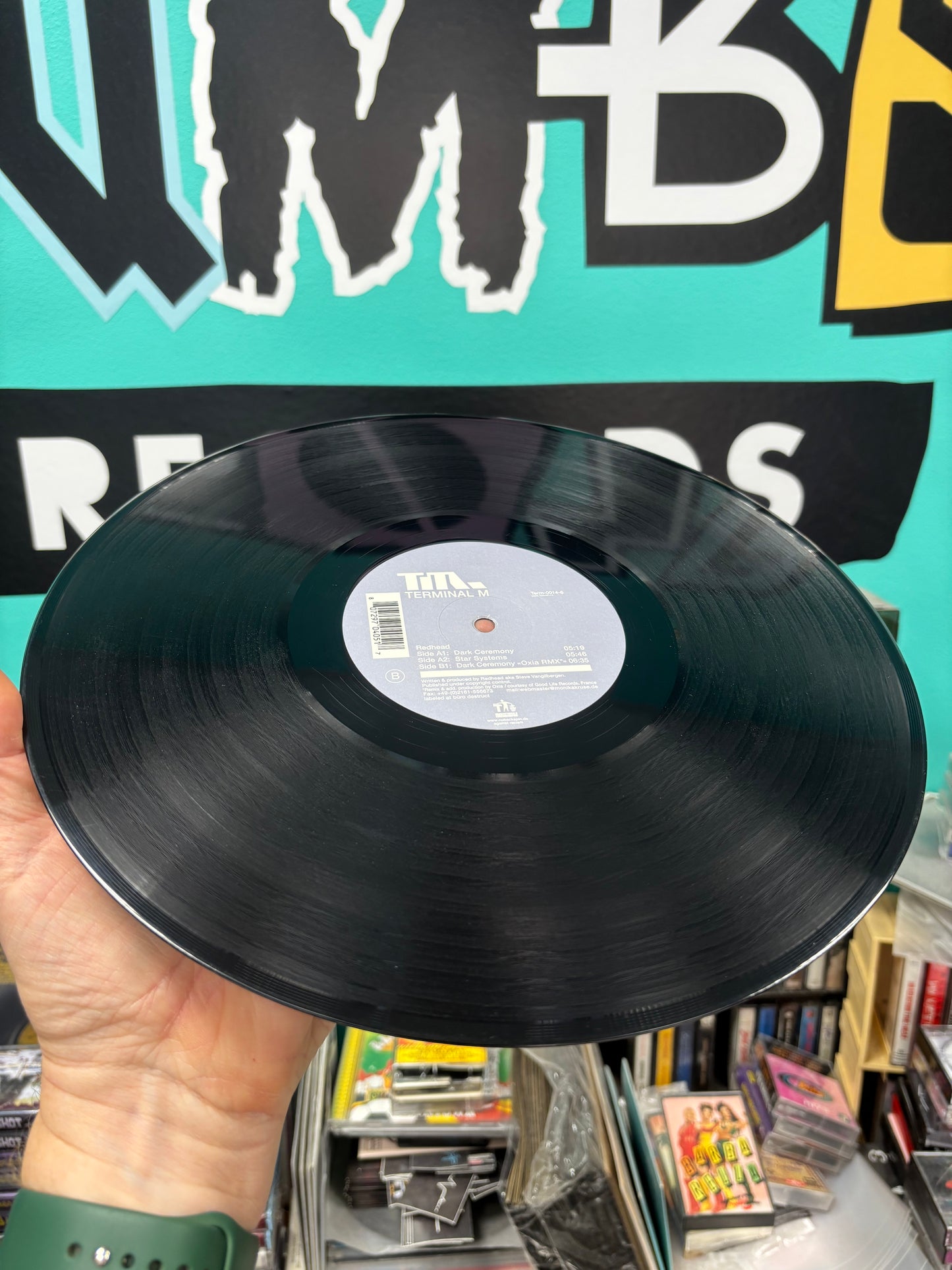 Redhead: Dark Ceremony, 12inch, Only pressing, Terminal M, Germany 2002