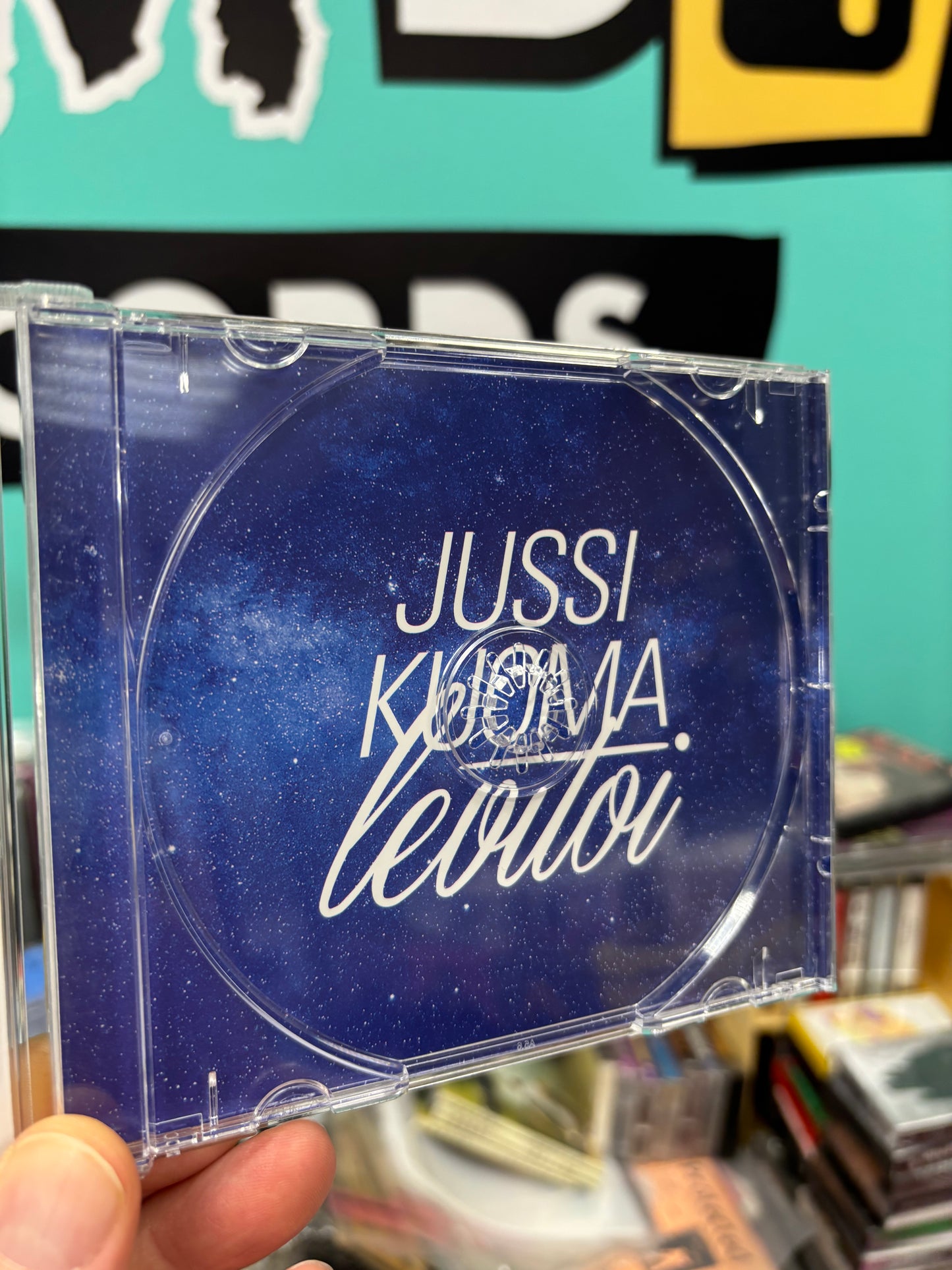 Jussi Kuoma: Levitoi, CD, 1st pressing, Only CD pressing, Överdog, Finland 2016