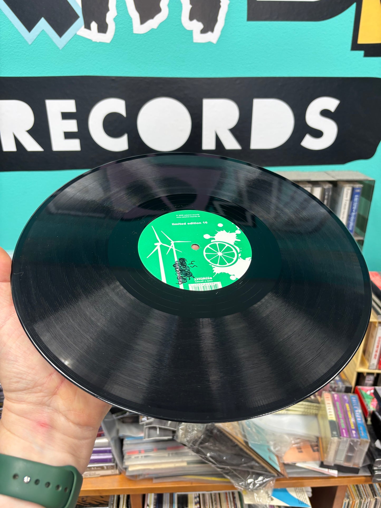 Marc Vision/Pilote Project/Franco Lemon: Sostein, 12inch, Only pressing, Ostwind Records, Germany 2009