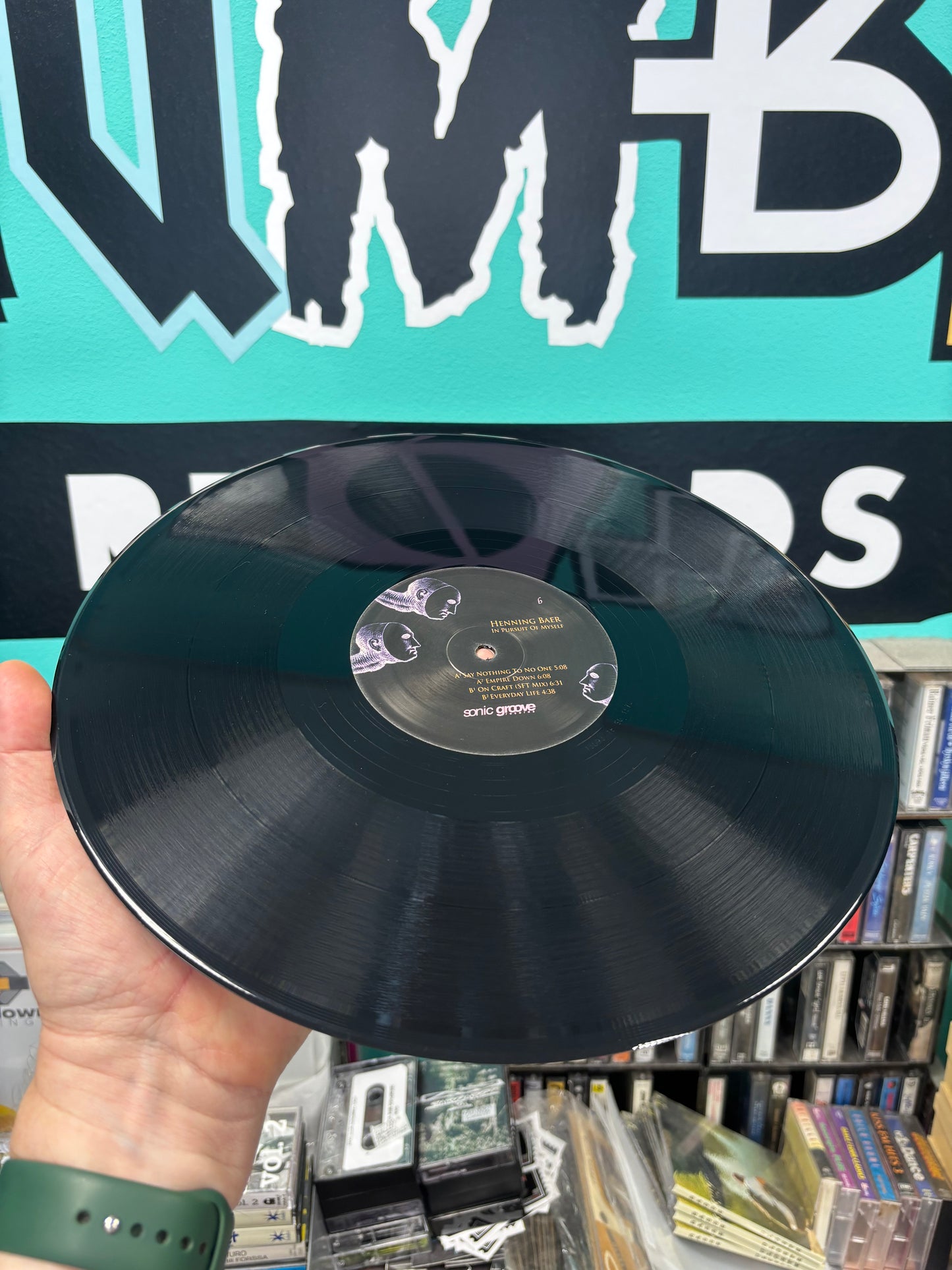 Henning Baer: In Pursuit Of Myself, 12inch, Only pressing, Sonic Groove, Germany 2015