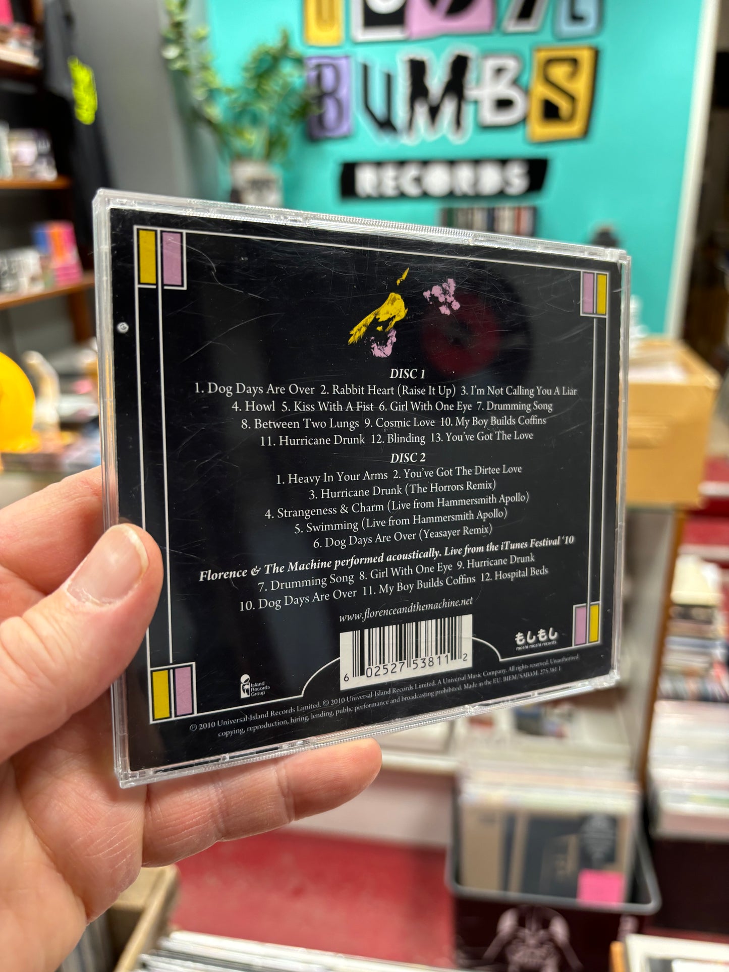 Florence And The Machine: Between Two Lungs, 2CD, Deluxe Edition, Europe 2010