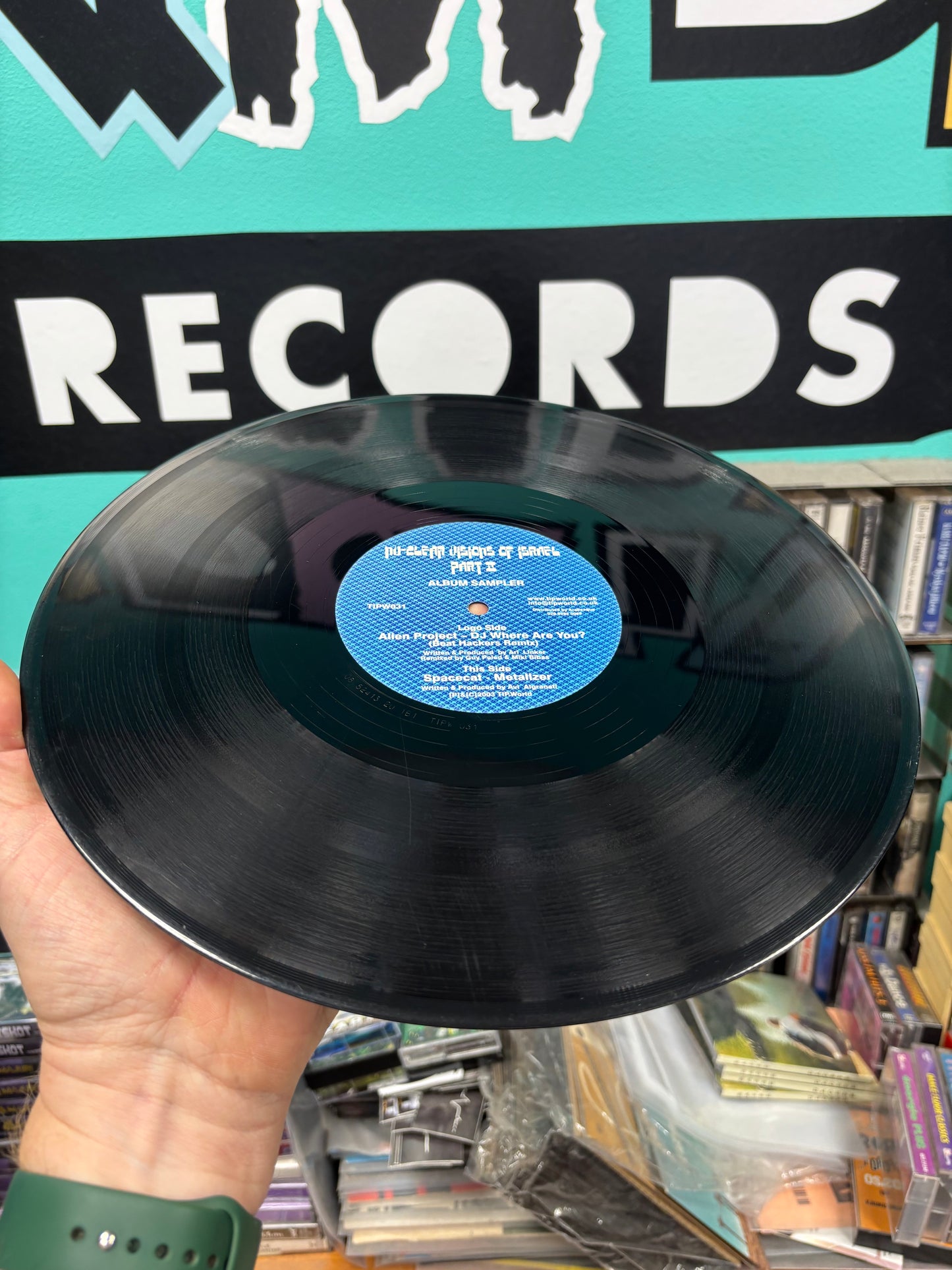 Nu-Clear Visions Of Israel Part II (Album Sampler), 12inch, Only pressing, TIP.World, UK 2003