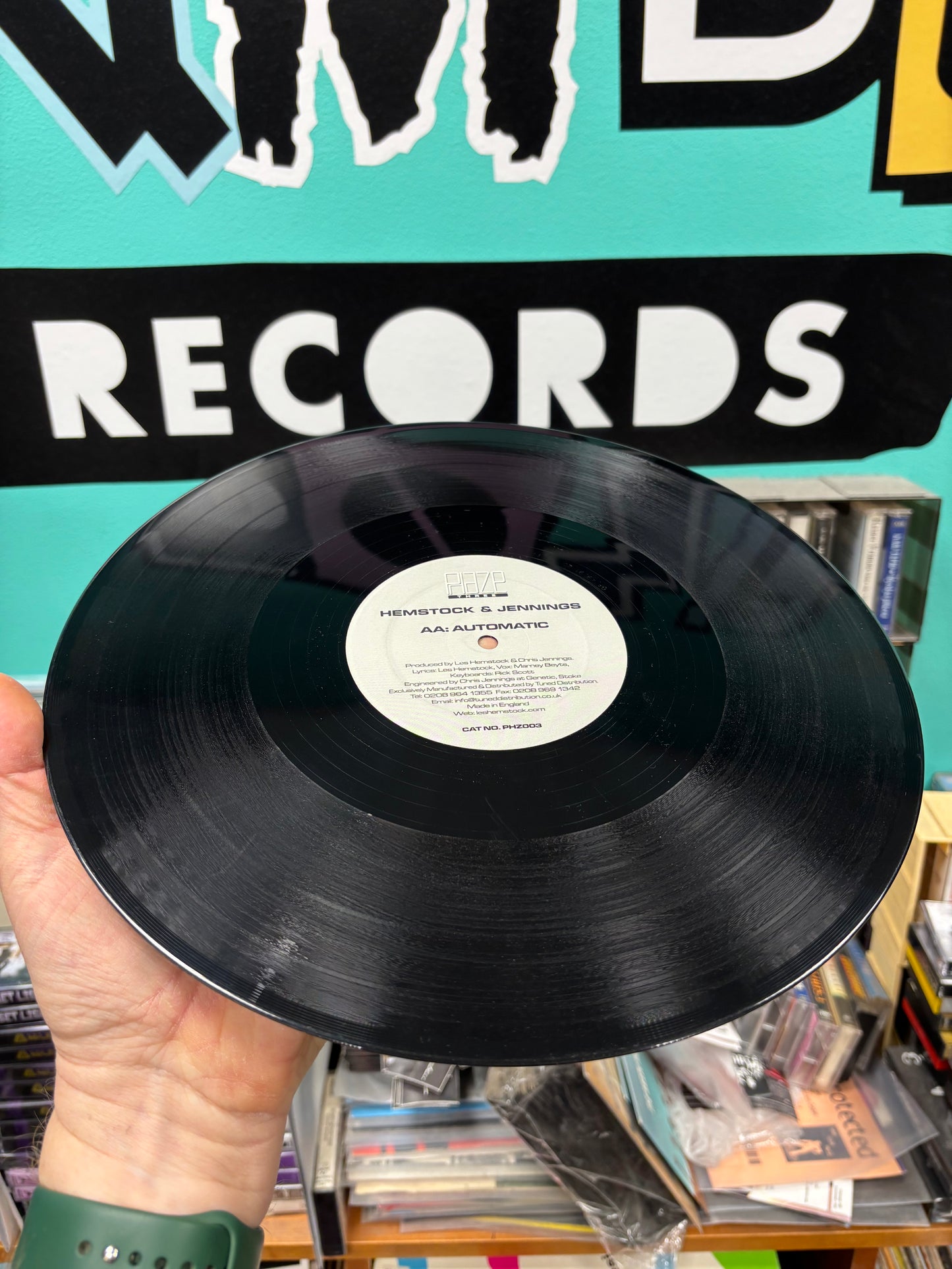 Hemstock & Jennings: Crimson Soil/Automatic, 12inch, Only pressing, Phaze, UK 2002