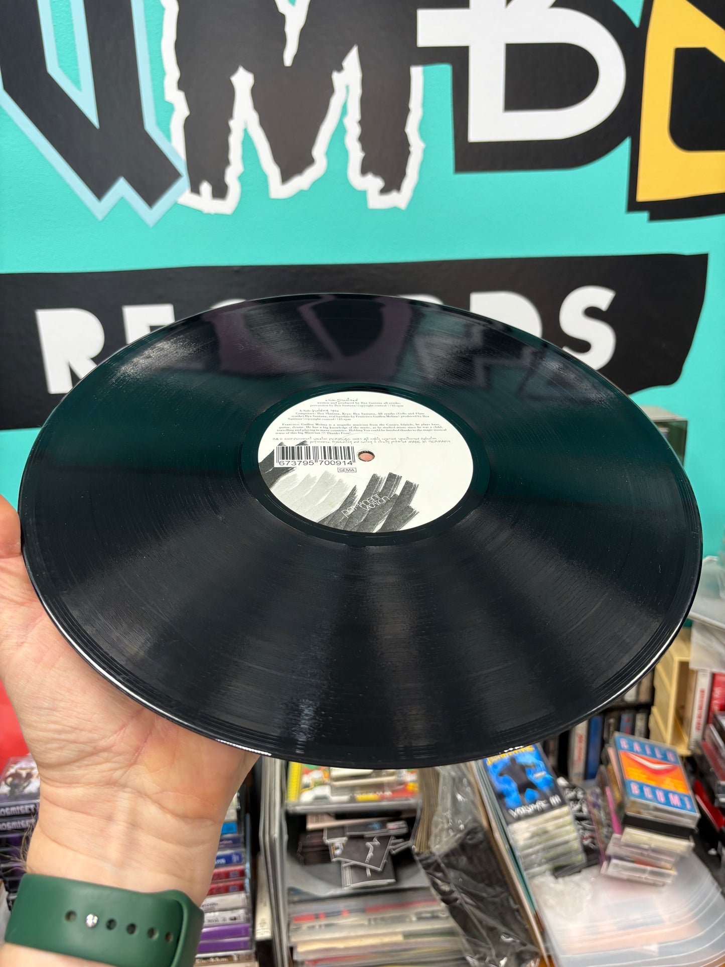 Ilya Santana: Discotized, 12inch, Only pressing, Permanent Vacation, Germany 2007