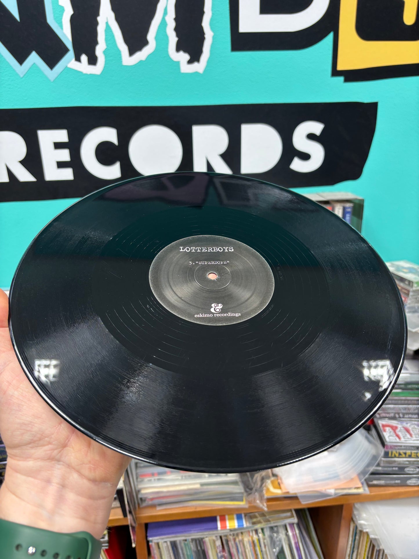 Lotterboys: Heroine, 12inch, Only official pressing, Eskimo Recordings, Belgium 2005