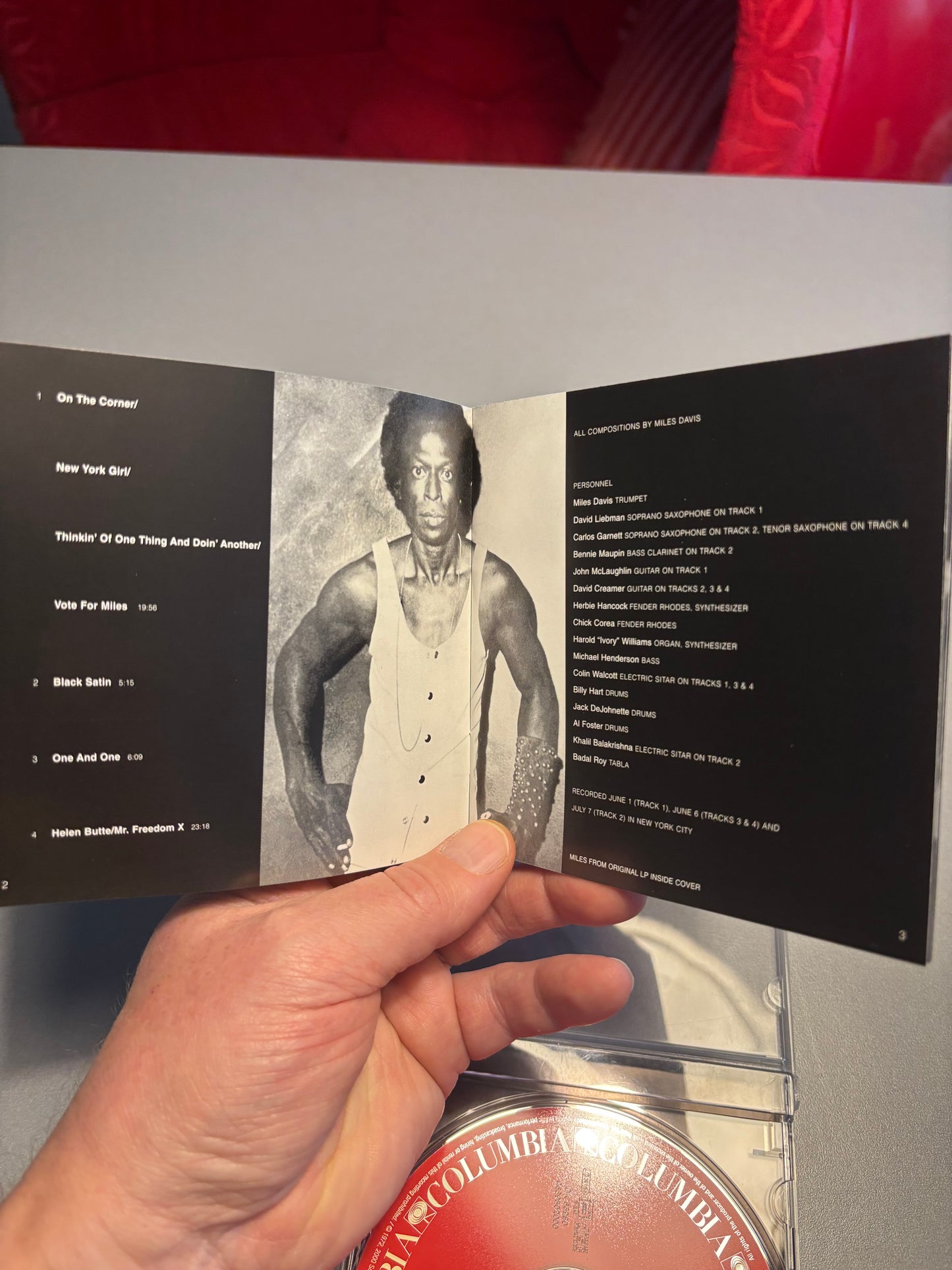 Miles Davis: On The Corner, CD, reissue, remastered, Columbia, Legacy, Europe 2000