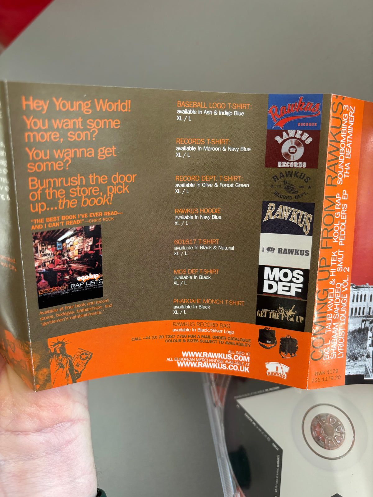 Egotrip’s The Big Playback (The Soundtrack To Ego Trip’s Book Of Rap Lists), CD, Rawkus, US 2000