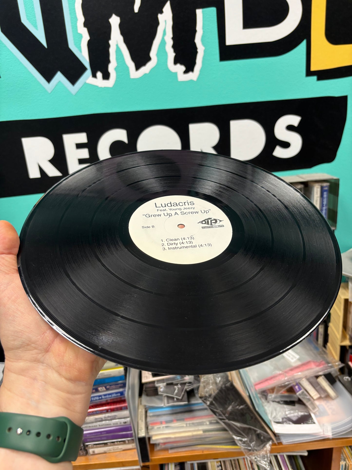 Ludacris: Grew Up A Screw Up, 12inch, Only vinyl pressing, Disturbing Tha Peace, US 2006