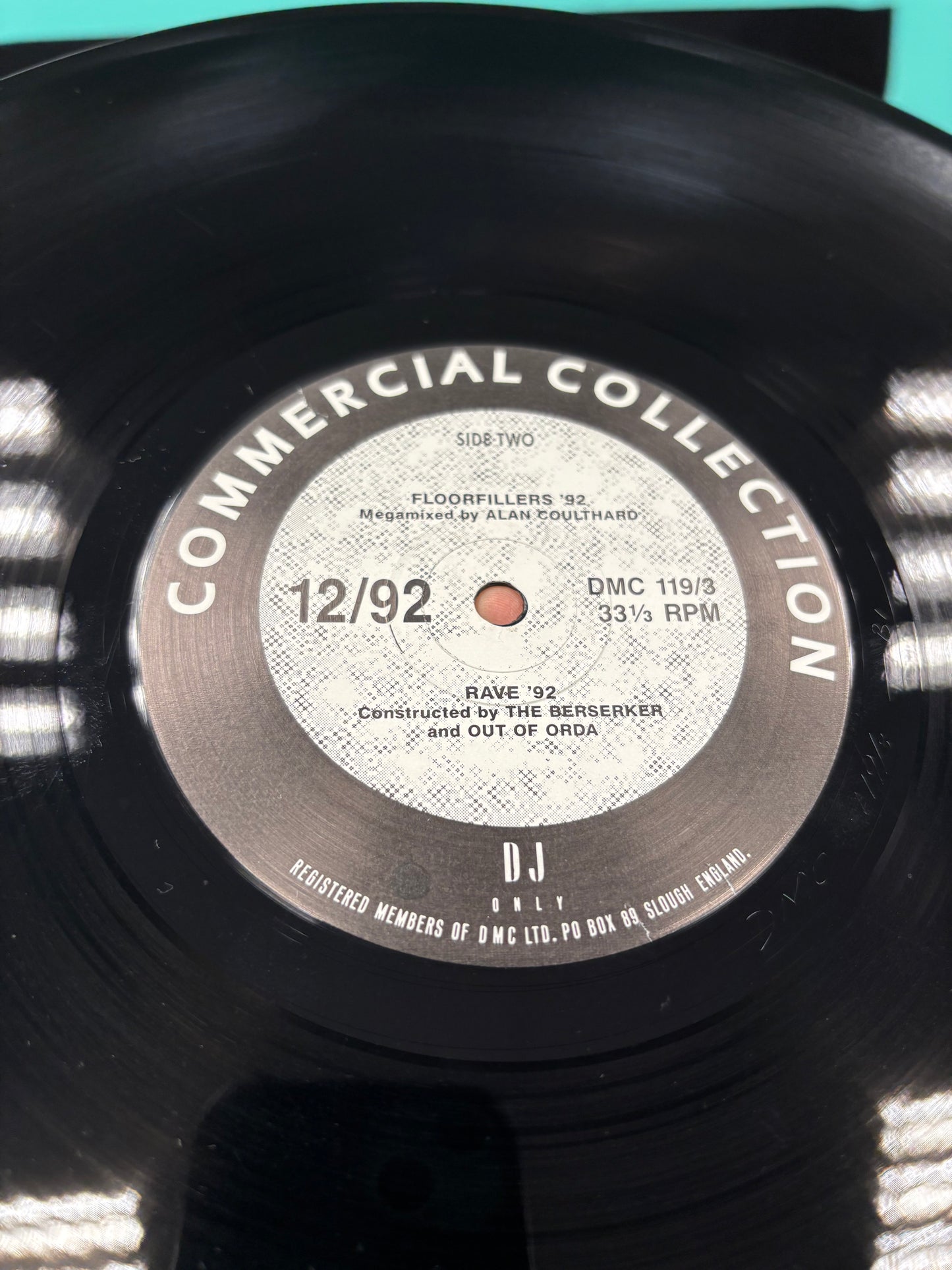 DMC - Commercial Collection 12/92, 12inch, Only pressing, DMC, UK 1992