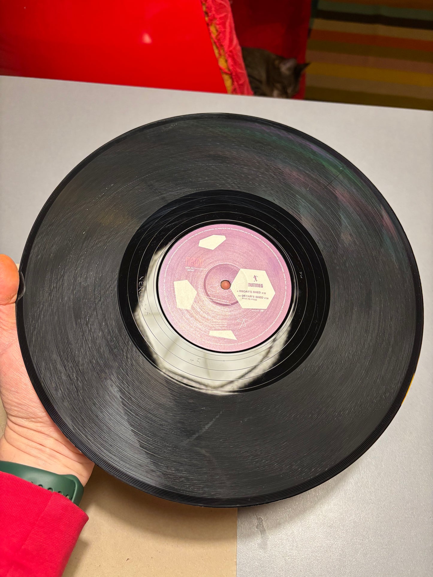 Nutmeg: Oscar’s Shed, 12inch, Only official pressing, Neroli, Italy 2001