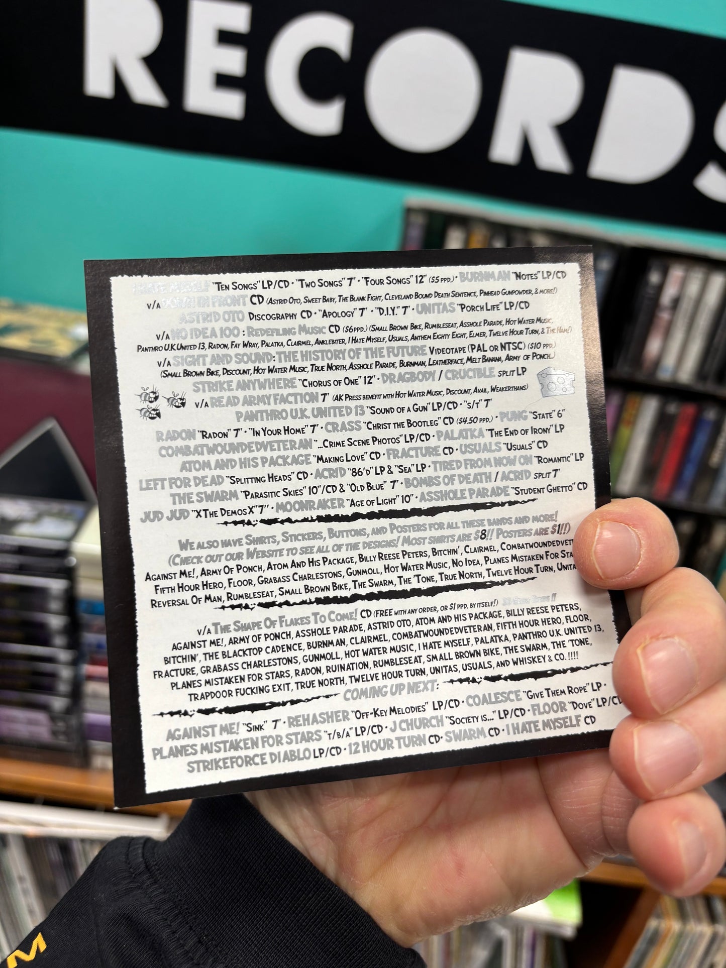Trapdoor Fucking Exit: Be Not Content, CD, Only CD pressing, No Idea Records, US 2004