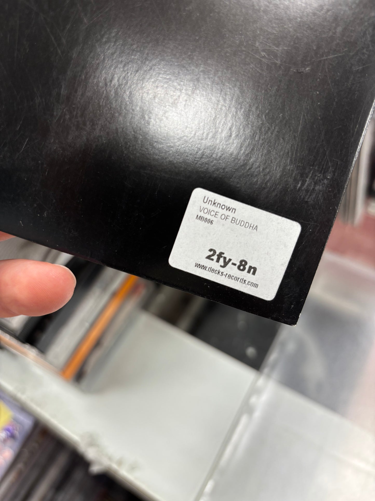 Sean Finn?: Being Boiled (Voice Of Buddha), 12inch, white label, promo, UK-Records?, Germany 2006?