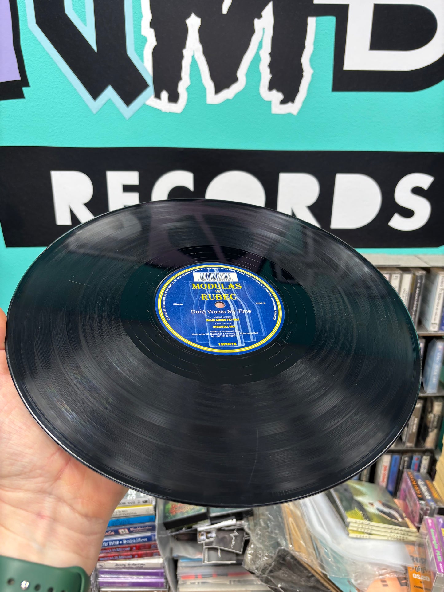 Modulas vs Rubec: Don’t Waste My Time, 12inch, Only official pressing, Public House, UK 2000