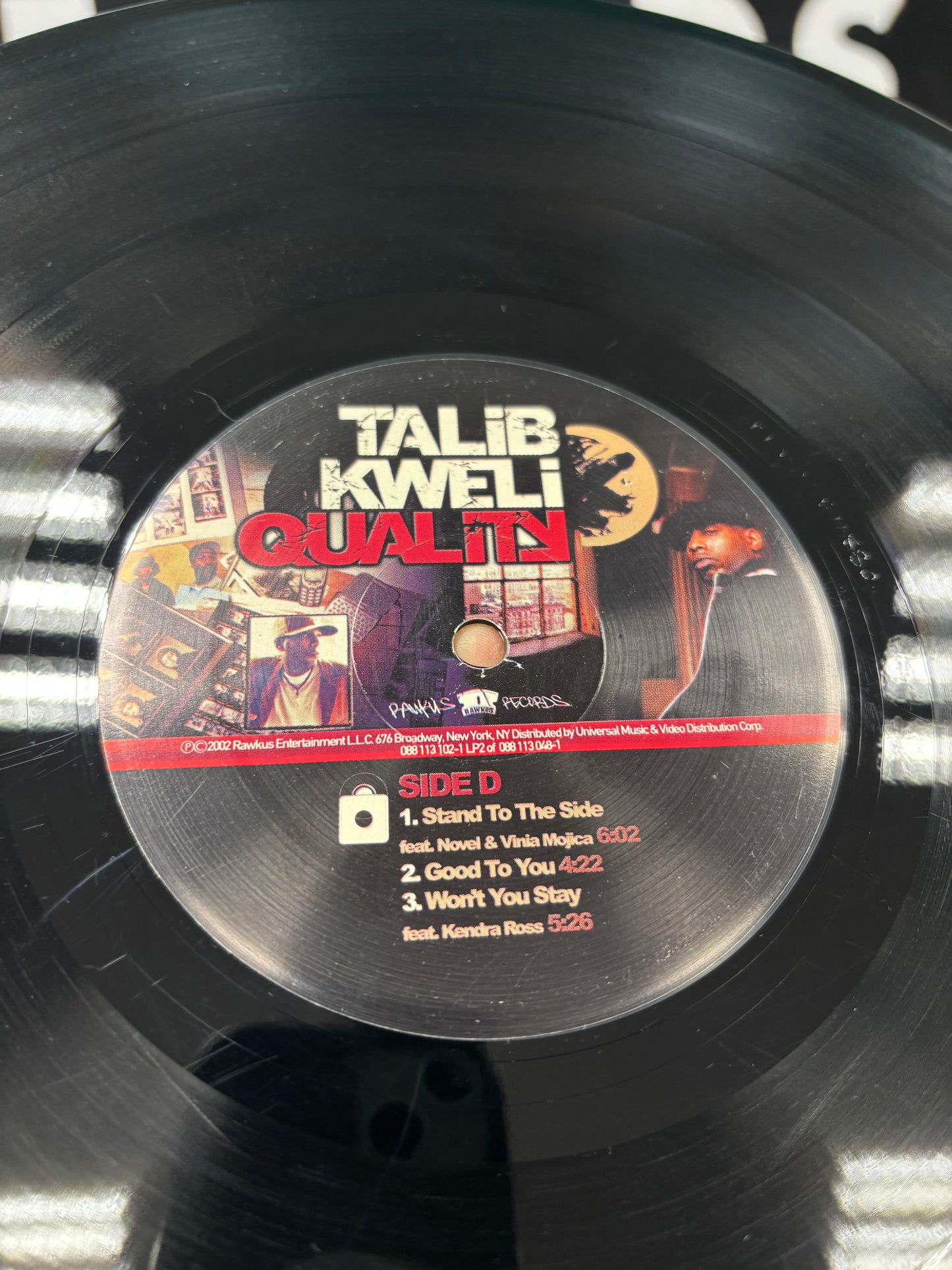 Talib Kweli: Quality, 2LP, 1st pressing, Rawkus, US 2002