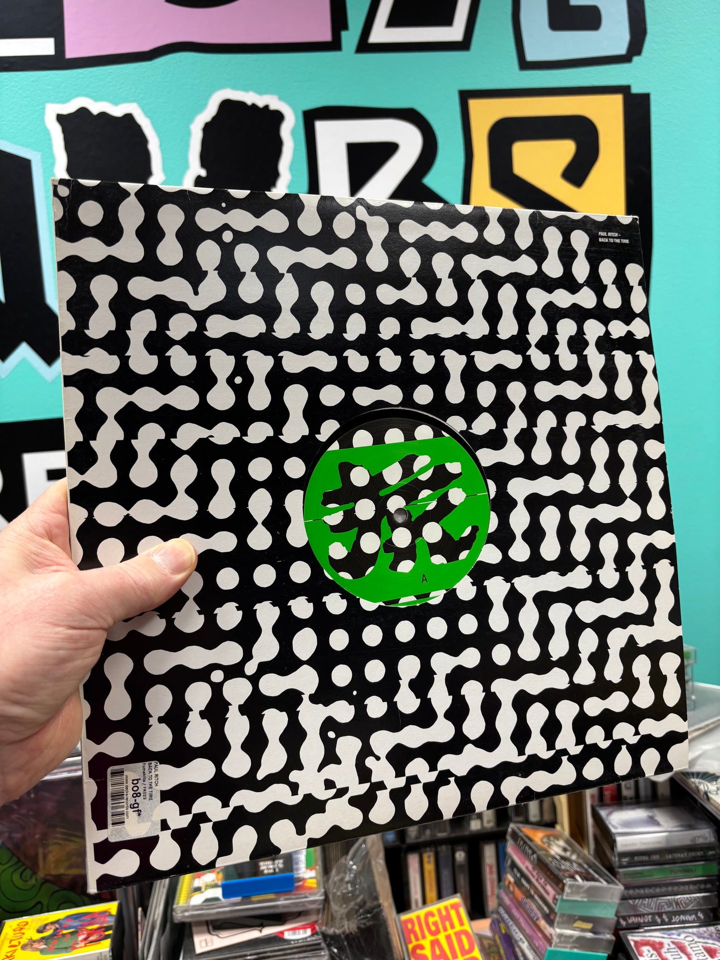 Paul Ritch: Back To The Time, 12inch, Only official pressing, Fumakilla, Germany 2007