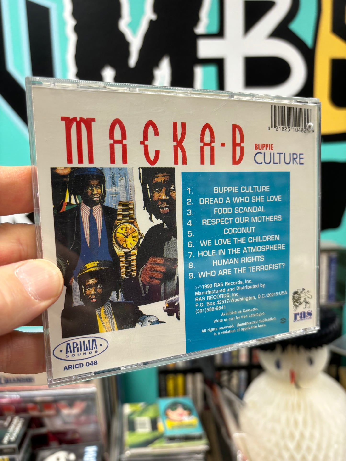 Macka B: Buppie Culture, CD, US 1989