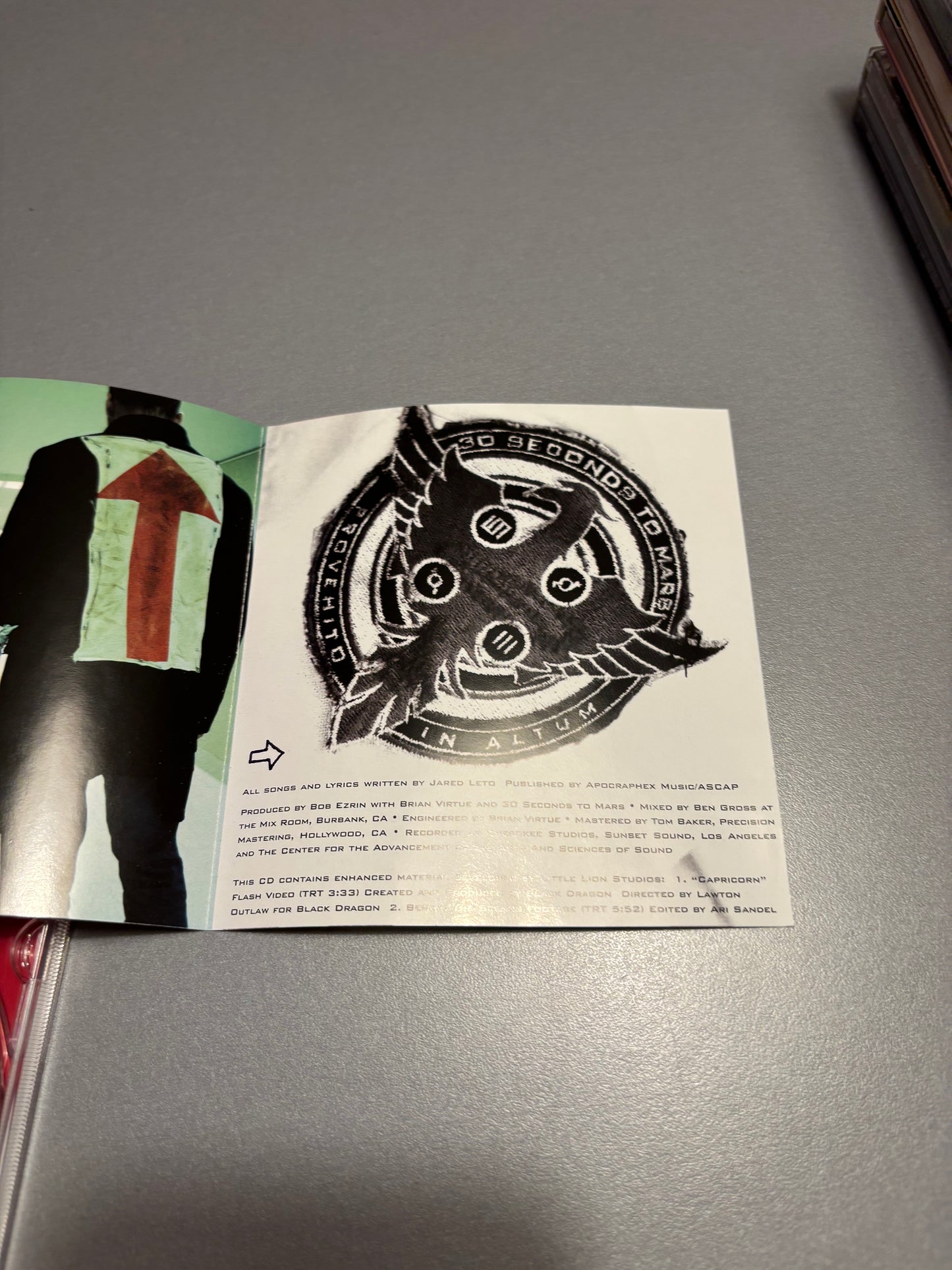 30 Seconds To Mars: 30 Seconds To Mars, CD, repress, enhanced, Europe 2002