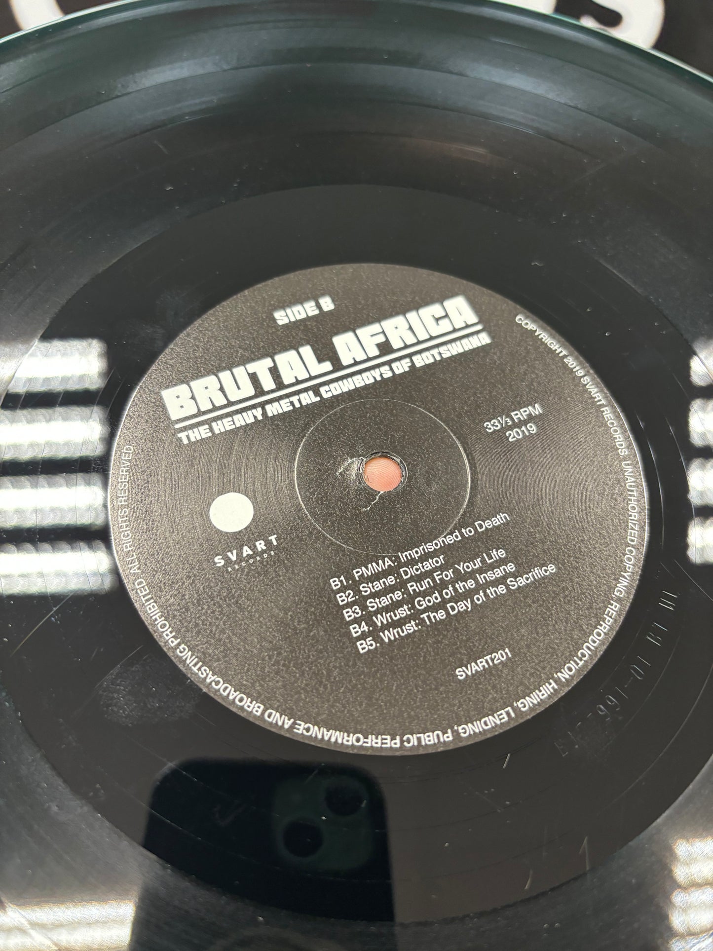 Brutal Africa - The Heavy Metal Cowboys Of Botswana, LP, Finland 2019