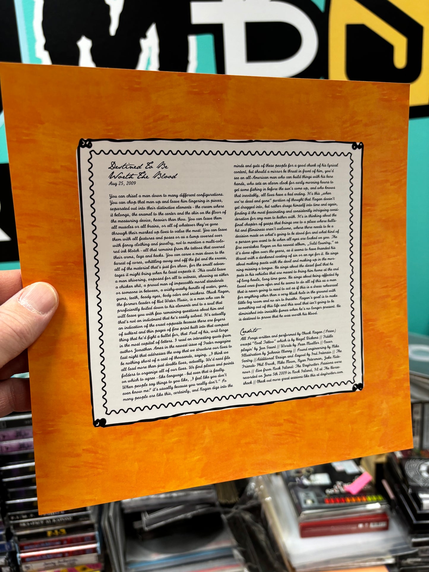 Chuck Ragan: Live From Rock Island The Daytrotter Sessions, 10inch, US 2009