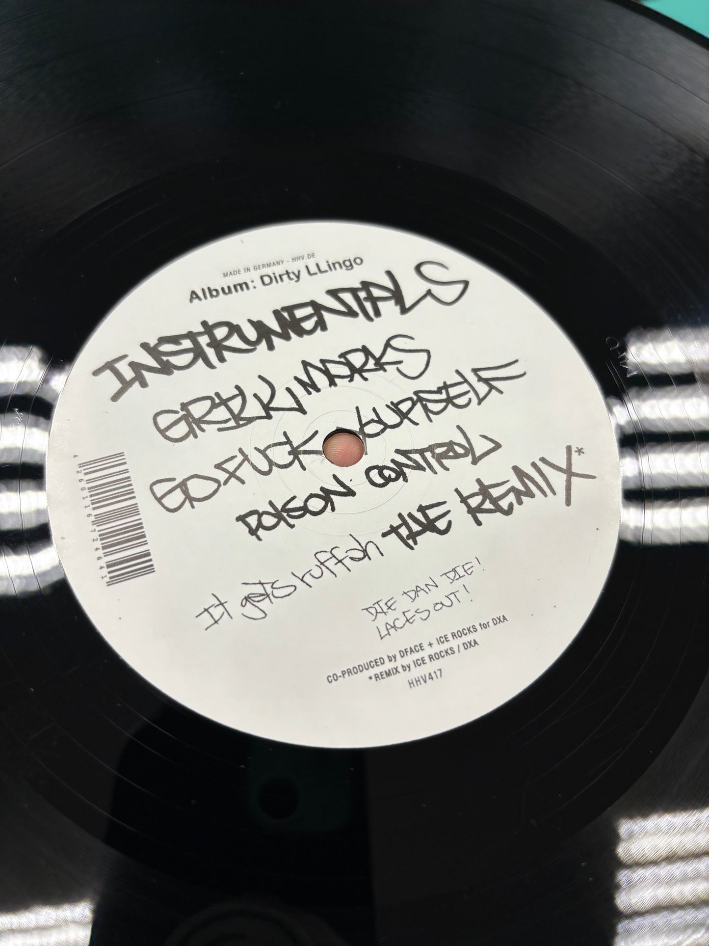 Dface DXA - Dirty Lingo: New York To Philadelphia, EP & LP, Deluxe Edition, Limited Edition, Germany 2015