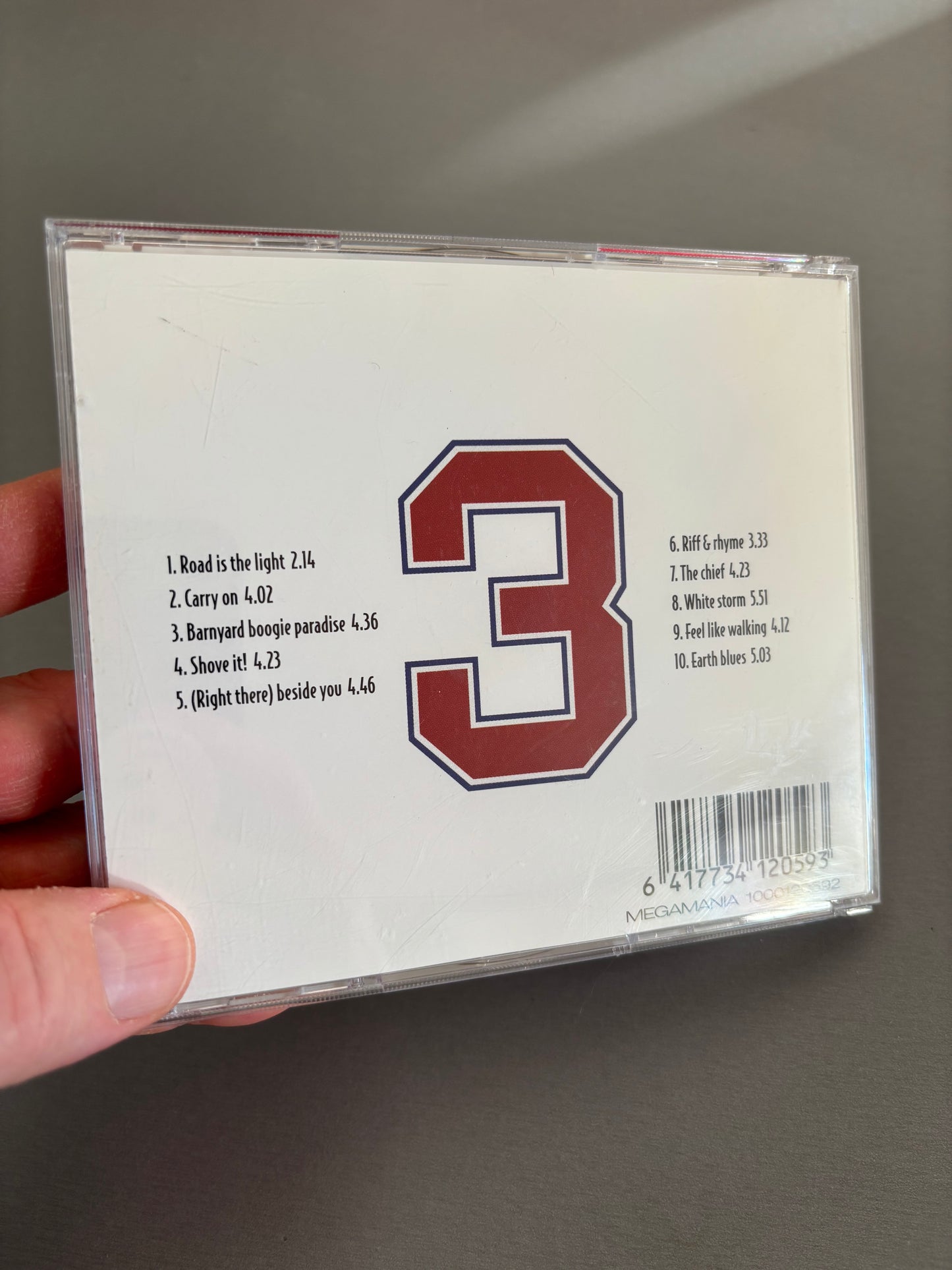 Melrose: Trio, CD, 1st pressing, Megamania, Finland 1996