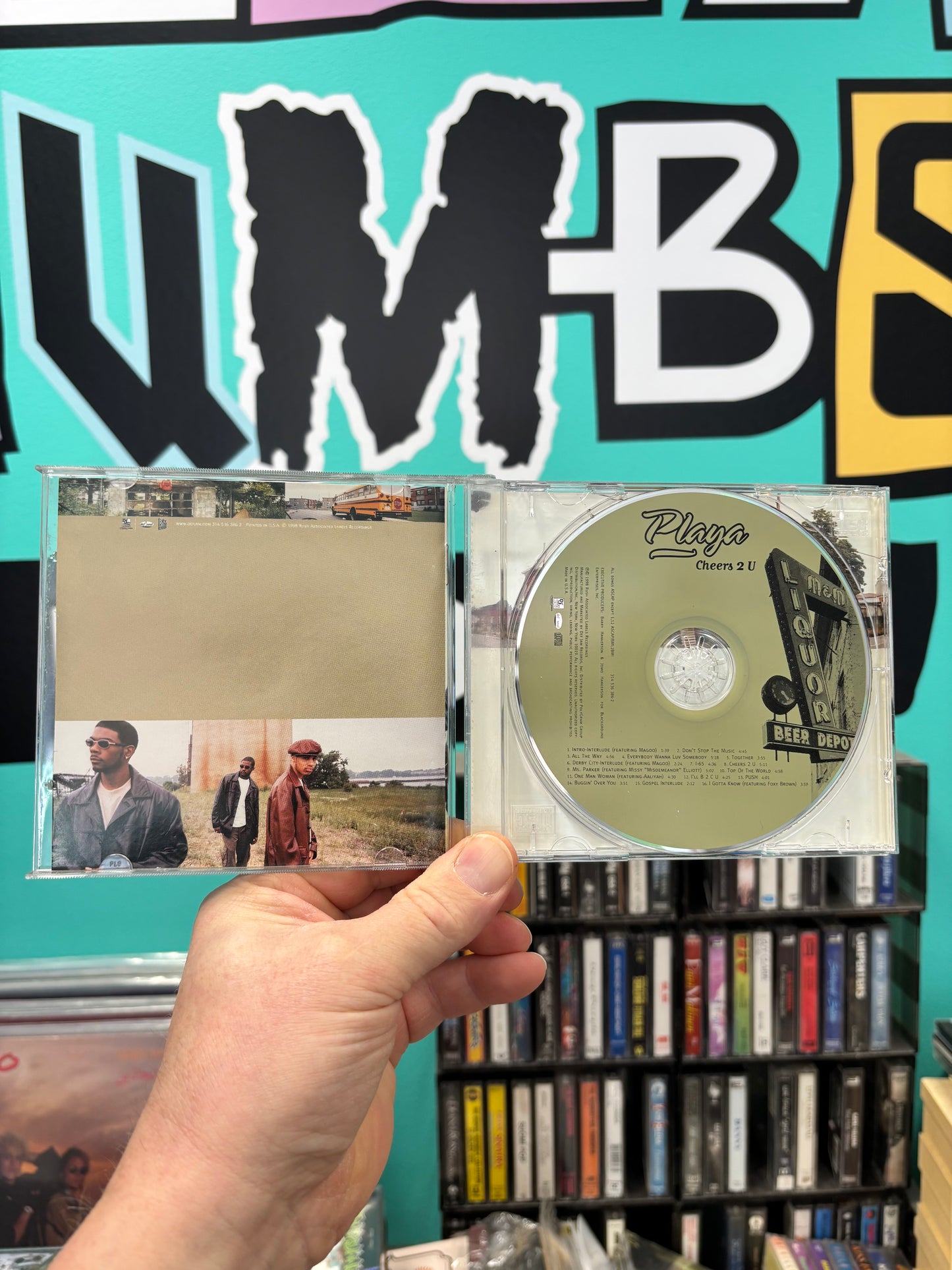 Playa: Cheers 2 U, CD, Def Jam Recordings, Def Soul, Blackground Entertainment, US 1998