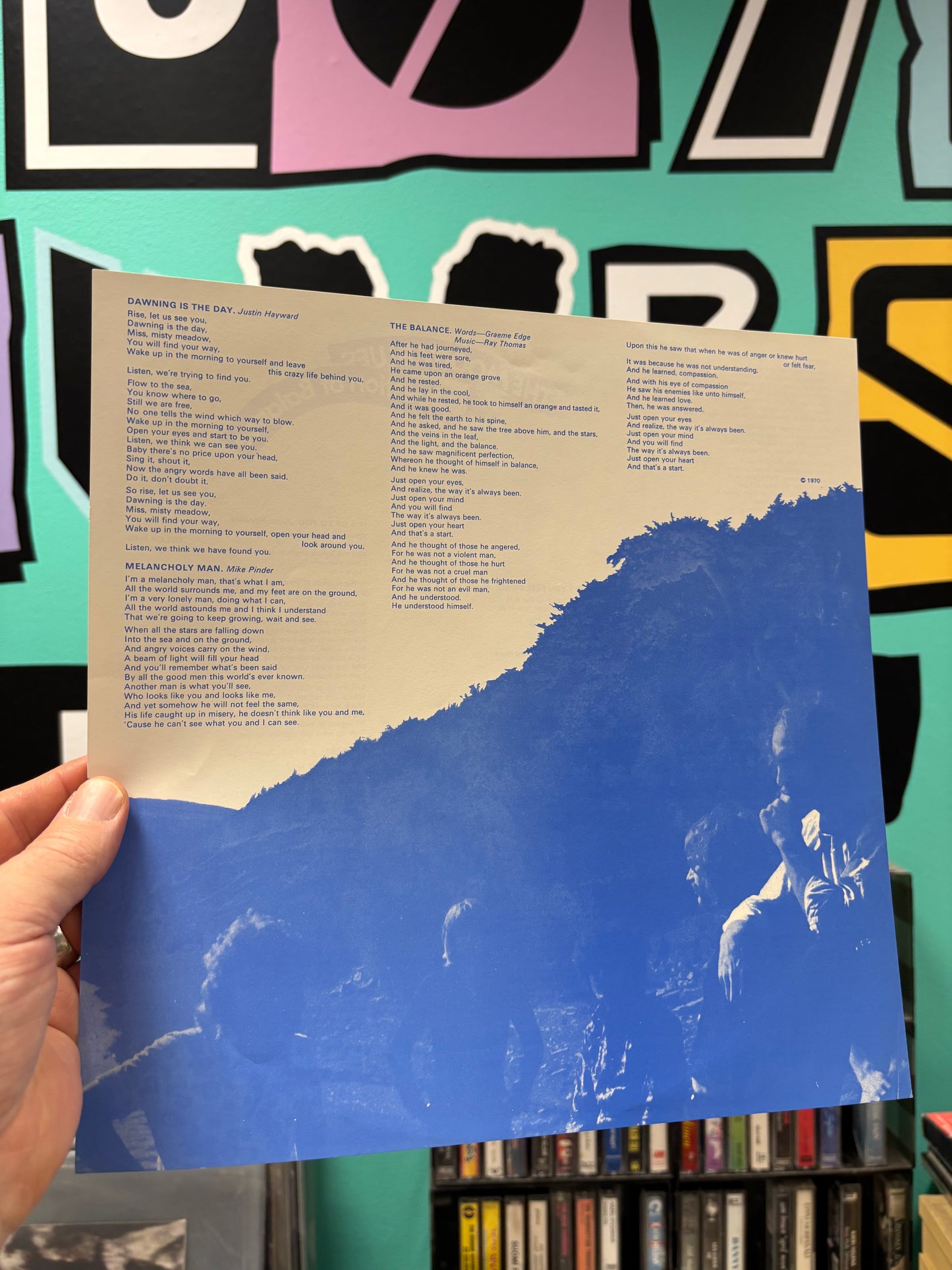 The Moody Blues: A Question Of Balance, LP, reissue, gatefold, Decca, Netherlands year?