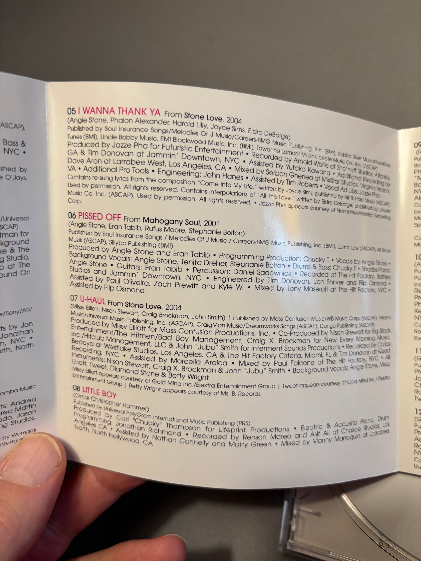 Angie Stone: The Very Best Of Angie Stone, CD, Special Edition, J Records, DeVox, Europe 2005