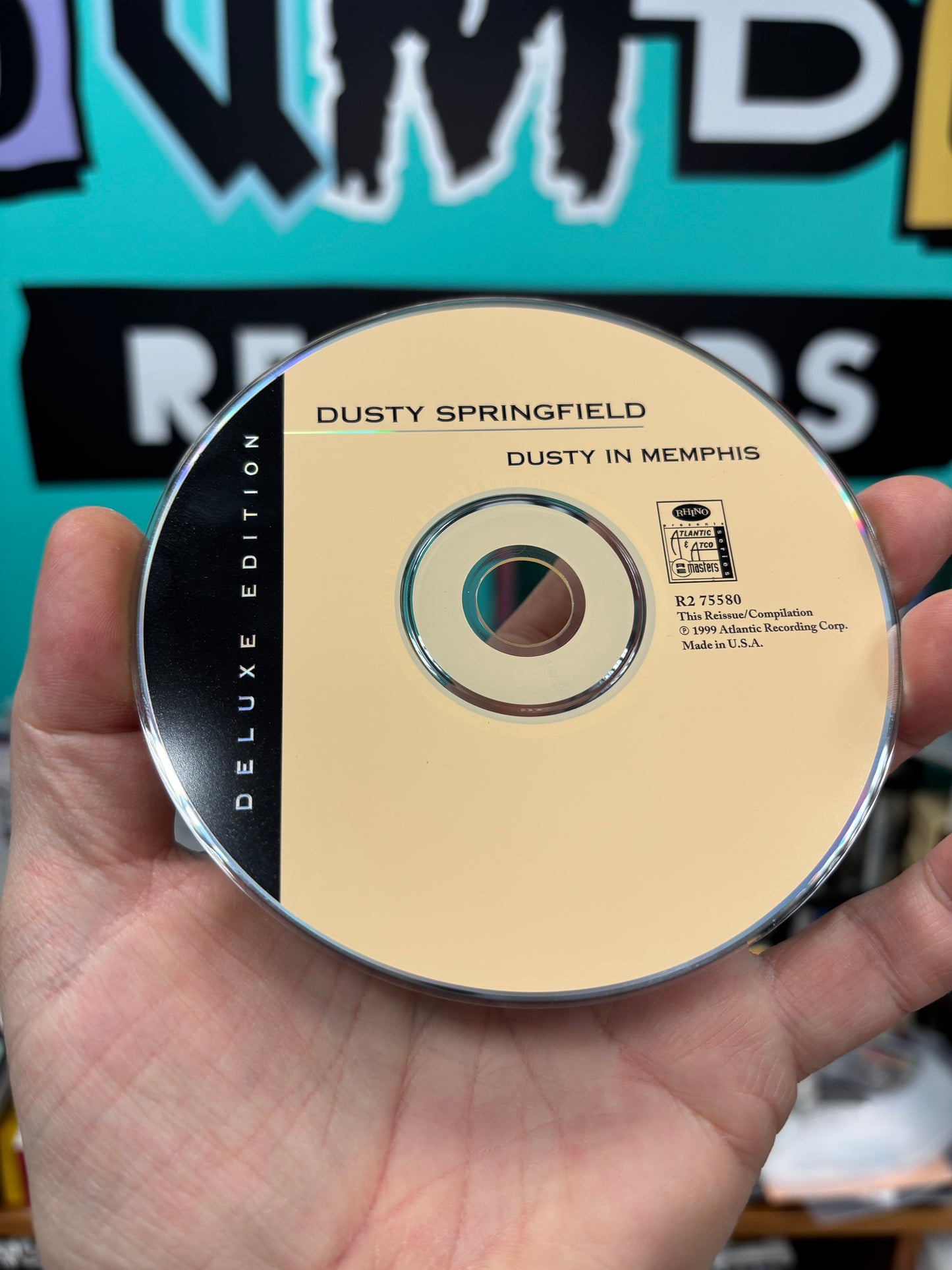 Dusty Springfield: Dusty In Memphis, CD, reissue, Remastered, Deluxe Edition, Digisleeve, Rhino Records, US 1999