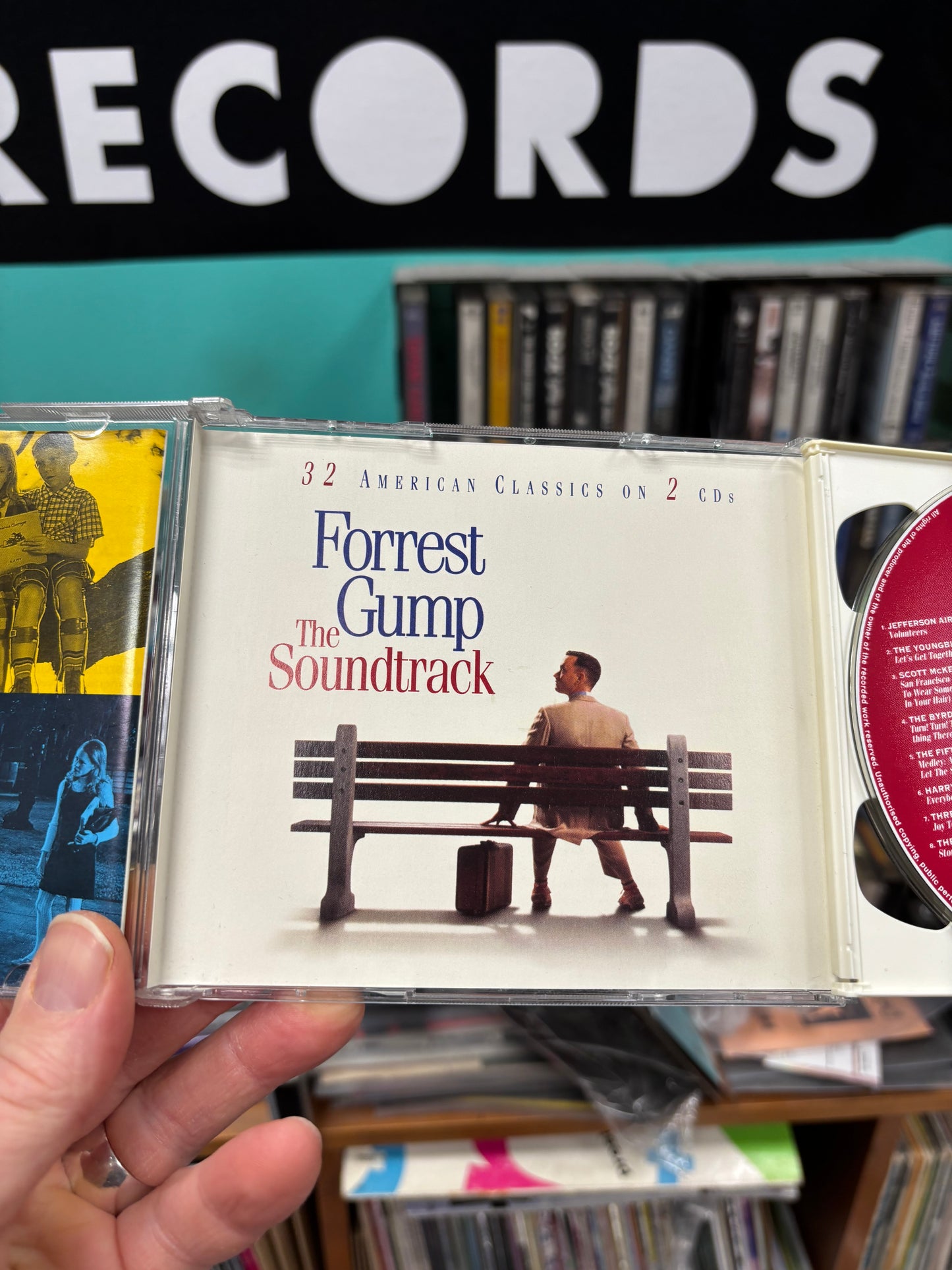 Forrest Gump - The Soundtrack, 2CD, Epic Soundtrax, Europe 1994