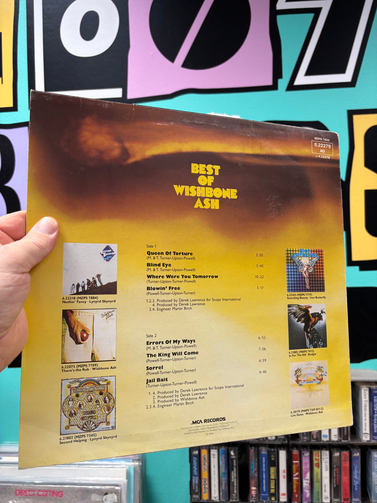 Wishbone Ash: Best Of Wishbone Ash, LP, compilation, MCA Records, Germany 1975
