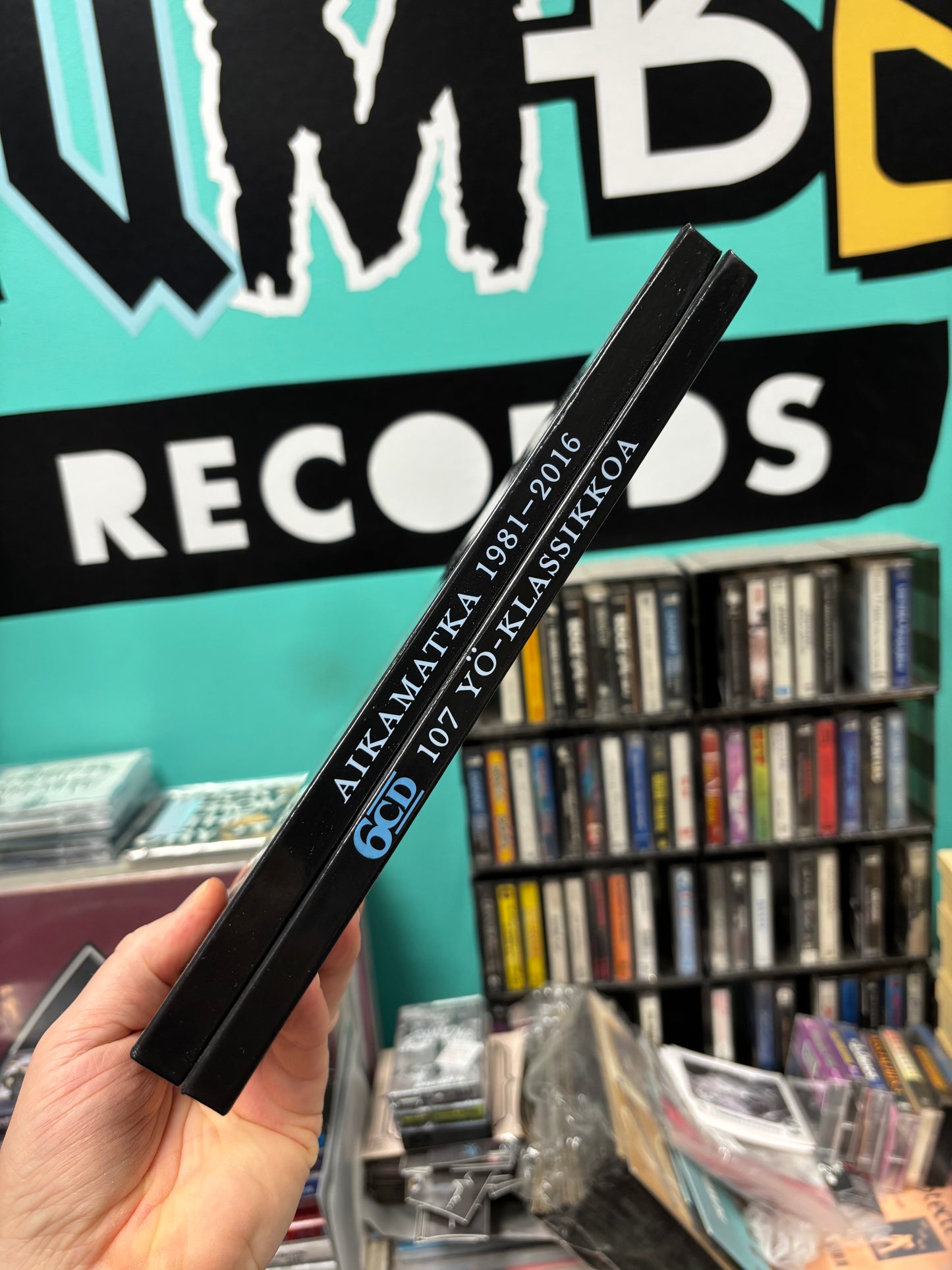 Yö: Aikamatka 1981-2016, 6 x CD, booklet, Compilation, Only pressing, Ratas Music, Sony Music, Finland 2016