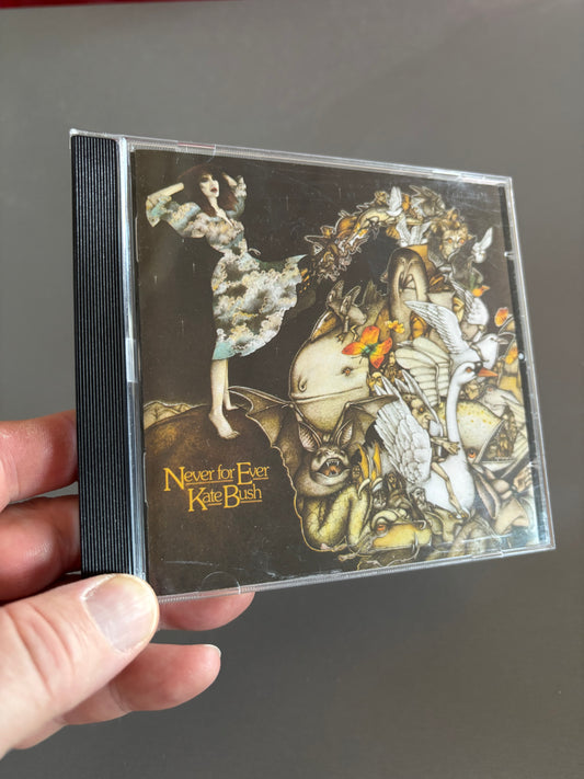 Kate Bush: Never for Ever, CD, reissue, optimal media production press, EMI, Europe year?