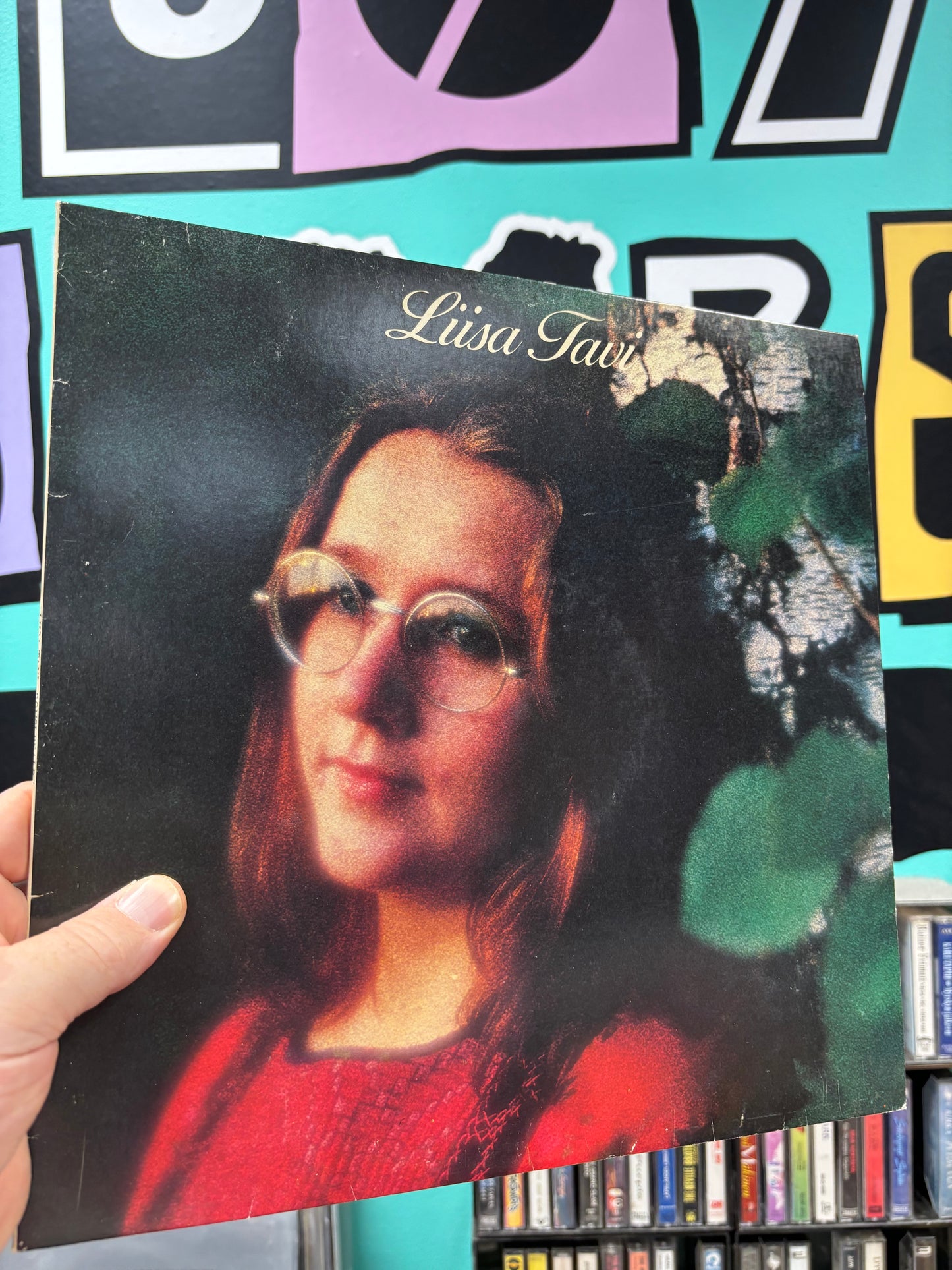 Liisa Tavi: Liisa Tavi, LP, 1st pressing, Ponsi, Finland 1979