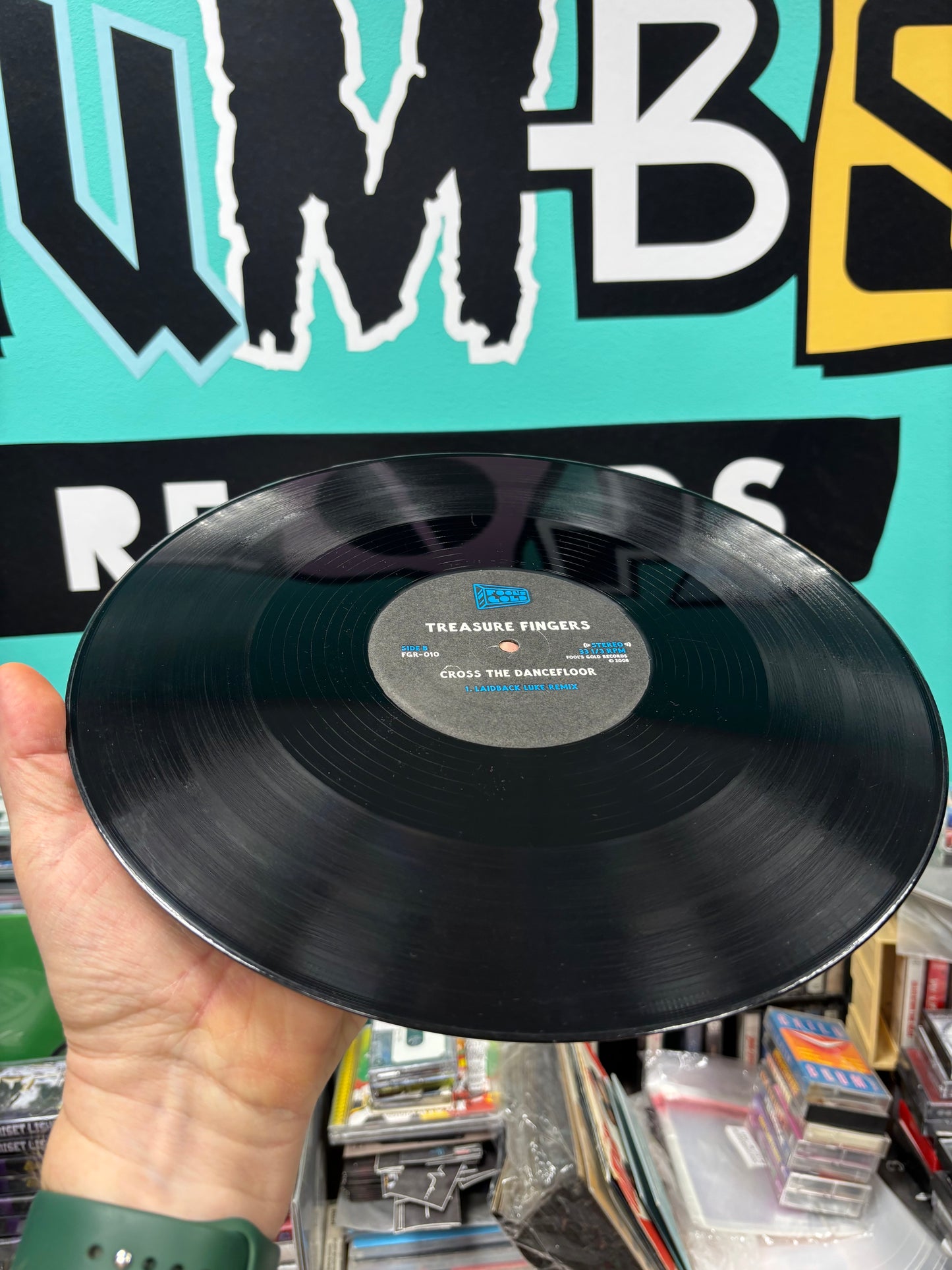 Treasure Fingers: Cross The Dancefloor, 2x12inch, Only pressing, Fool’s Gold Records, US 2008