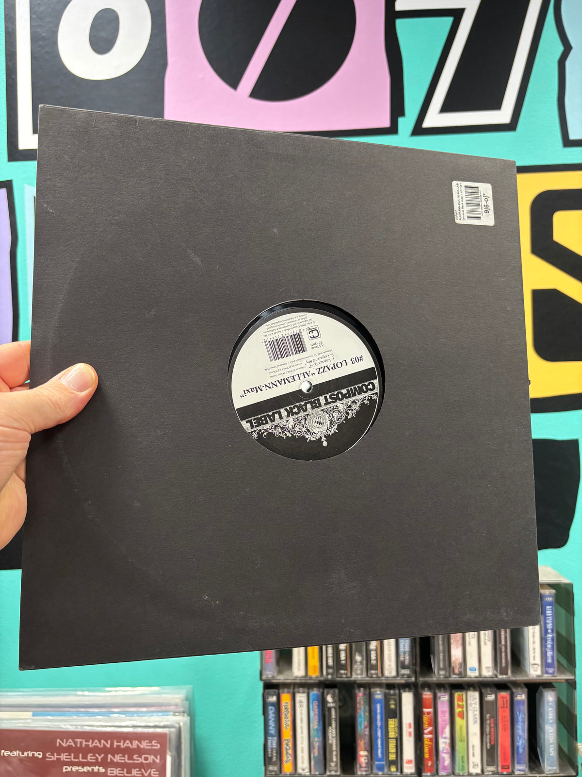 Lopazz: Allemann-Maxi, 12inch, Only pressing, Compost Black Label, Compost Records, Germany 2005