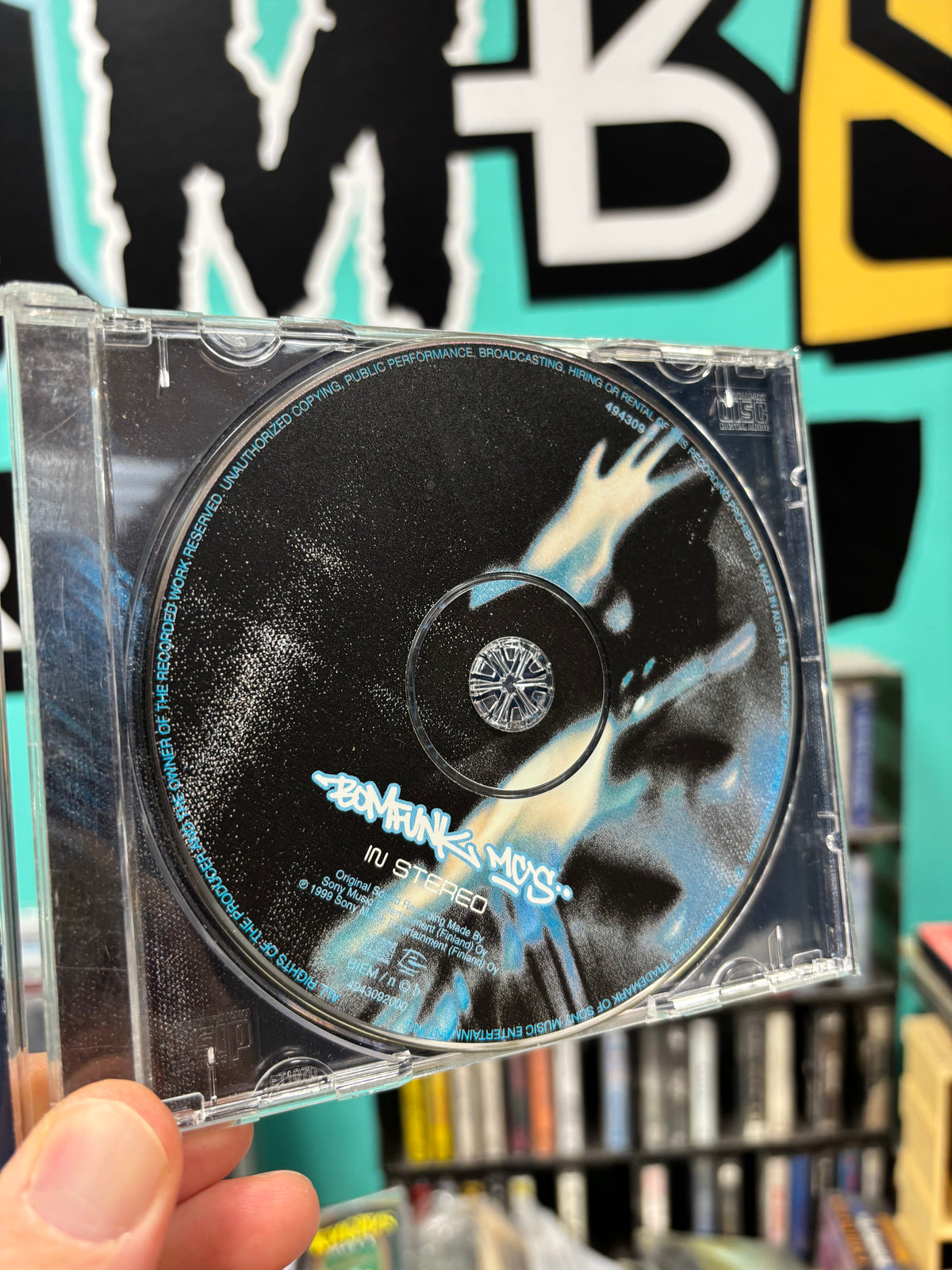 Bomfunk MC’s: In Stereo, CD, 1st pressing, Epidrome, Finland 1999