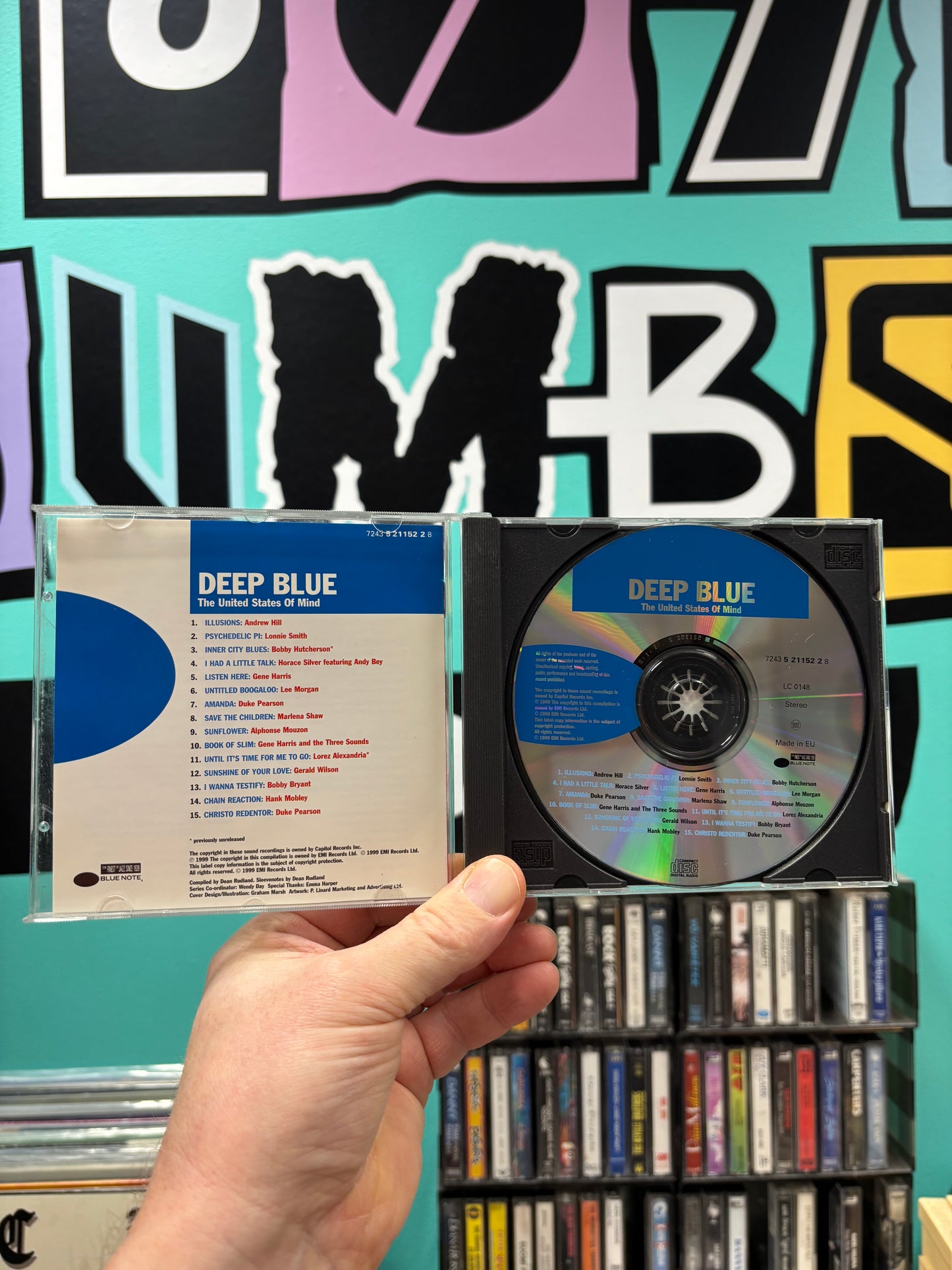 Deep Blue - The United States Of Mind, CD, Compilation, Blue Note, UK & Europe 1999