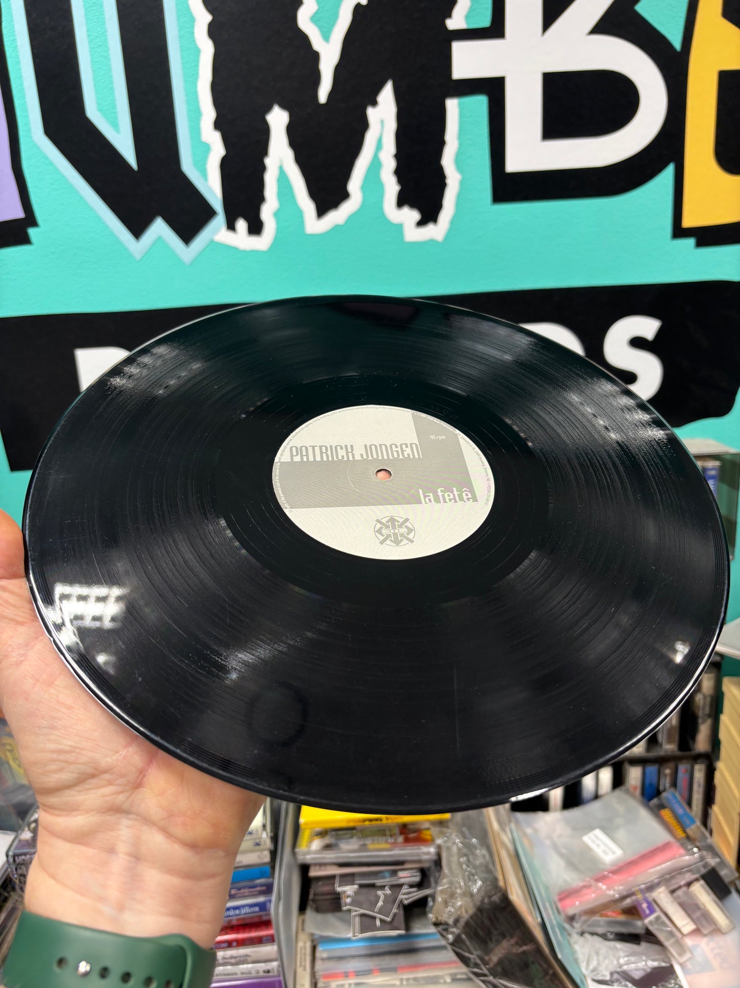 Patrick Jongen: La Fête, 12inch, 1st pressing, EDM, Germany 2001