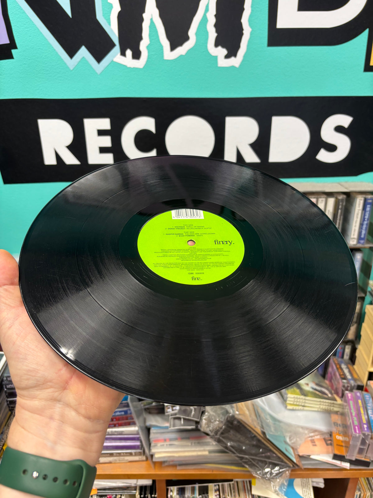 Finery EP, 12inch, Only pressing, Fine, Germany 2005