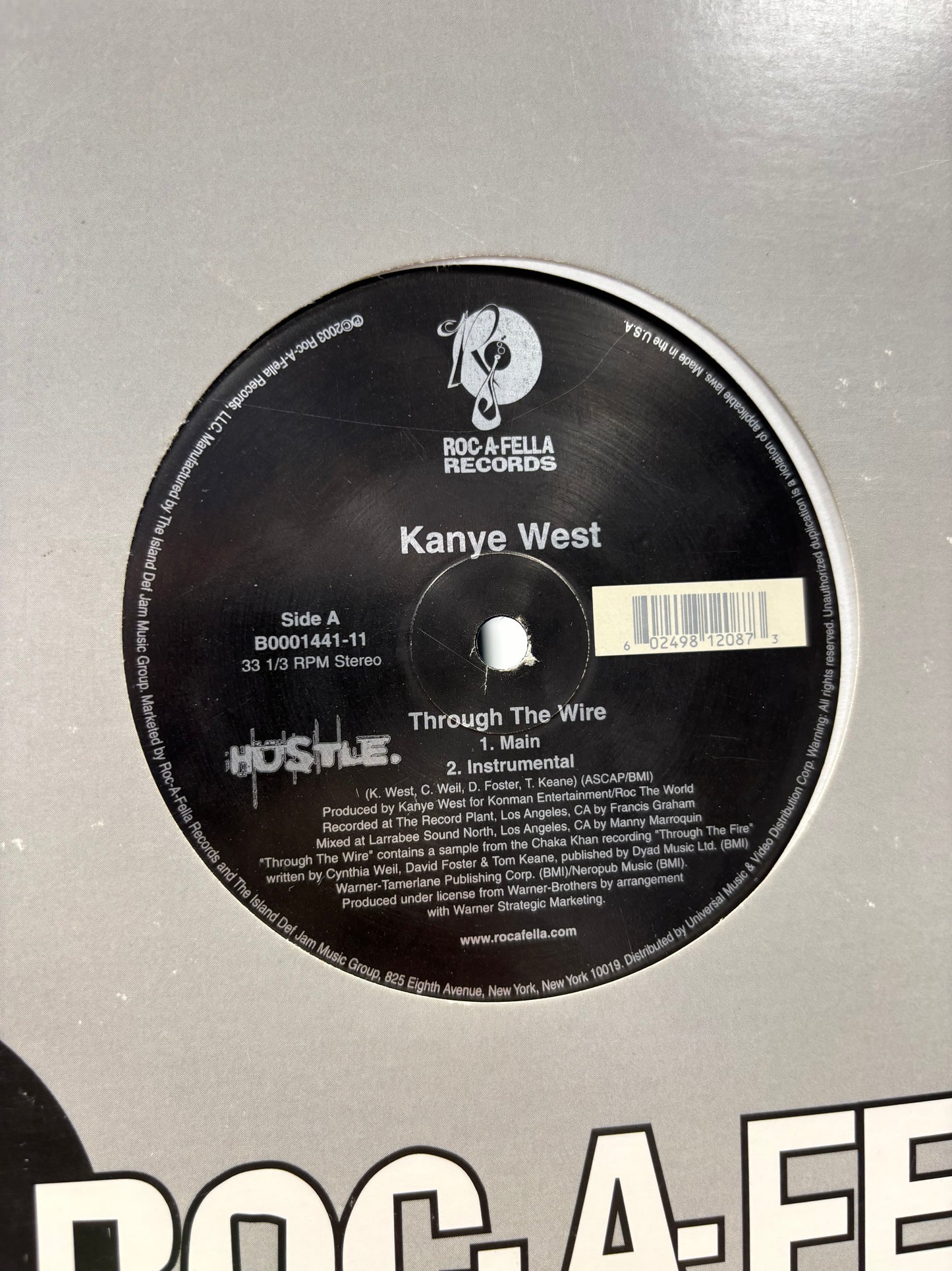 Kanye West: Through The Wire, 12inch, Roc-A-Fella Records, US 2003