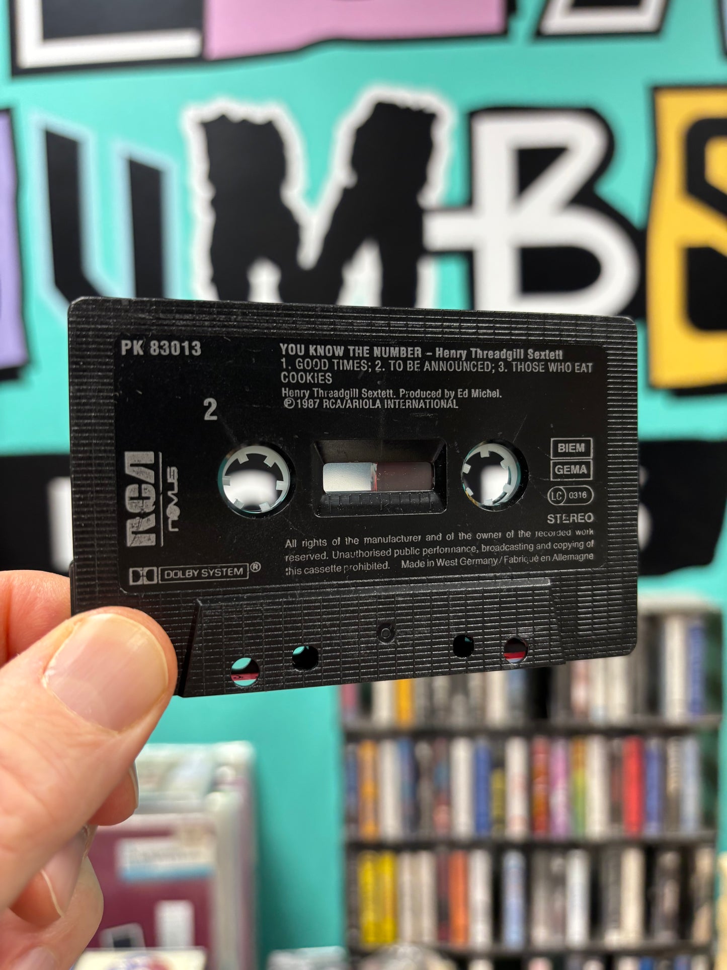 Henry Threadgill Sextett: You Know The Number, C-cassette, Novus, Europe 1987